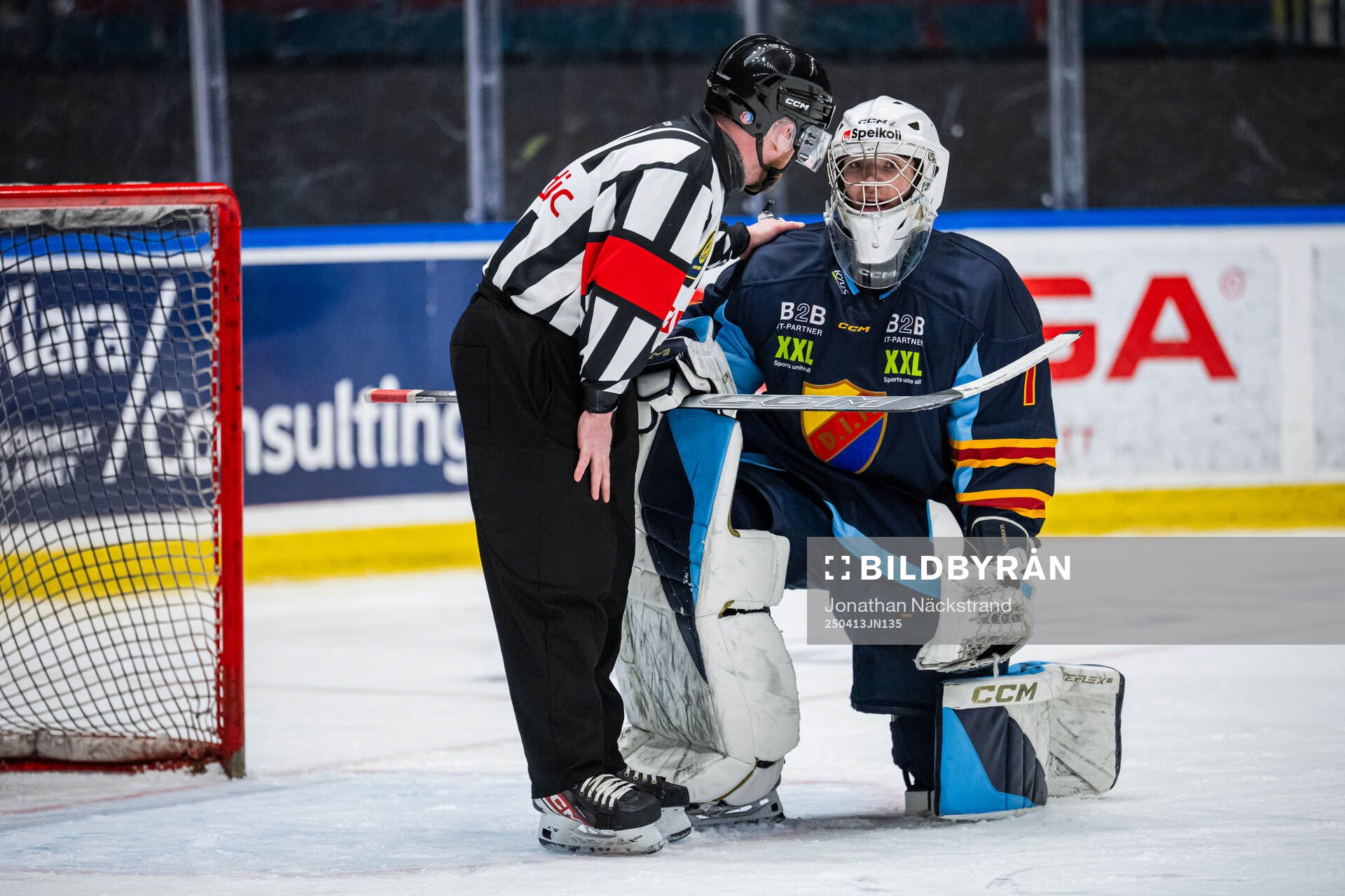 Djurgårdens målvakt Hugo Severgårdh