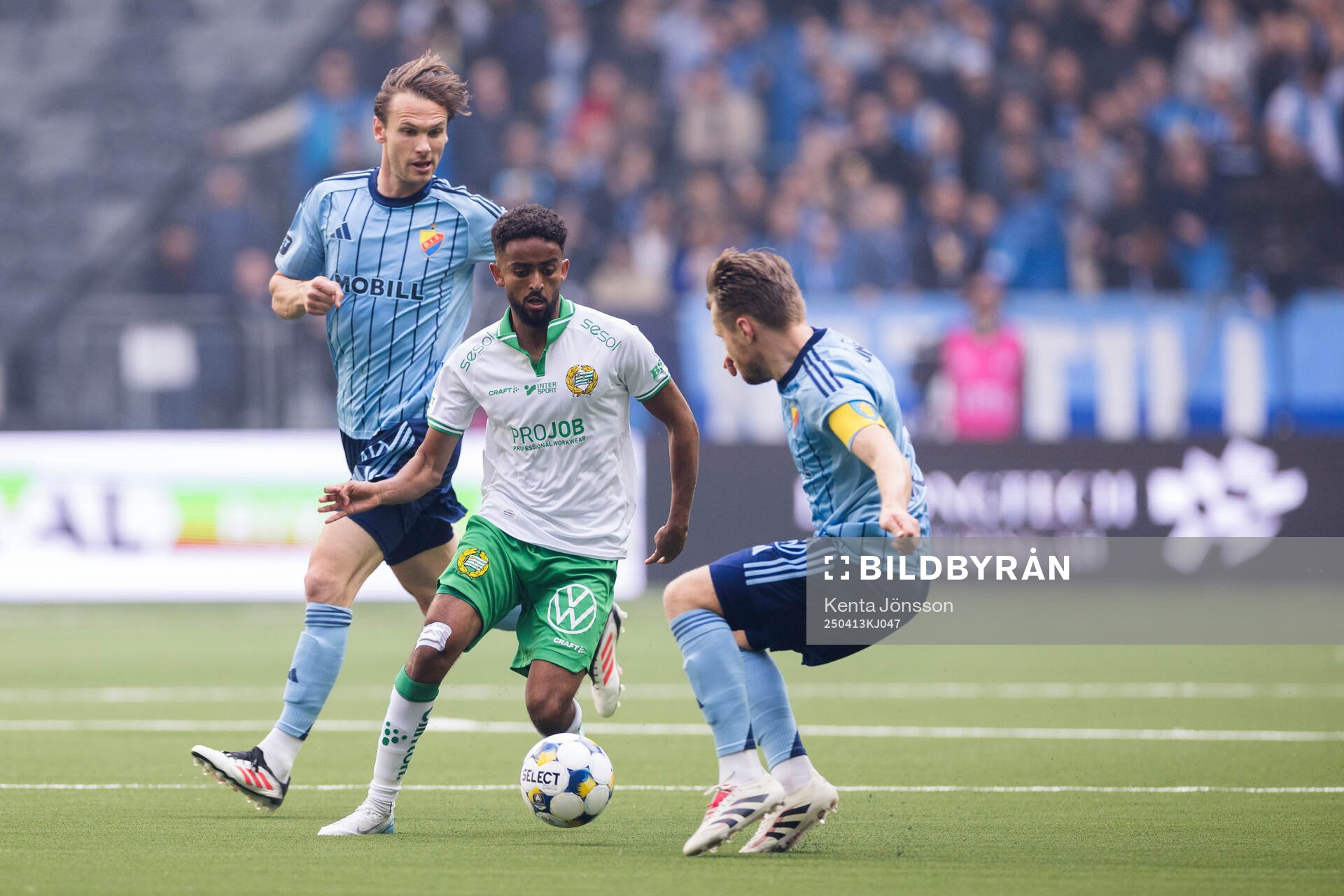Hammarbys Tesfaldet Tekie, Djurgårdens Albin Ekdal och
