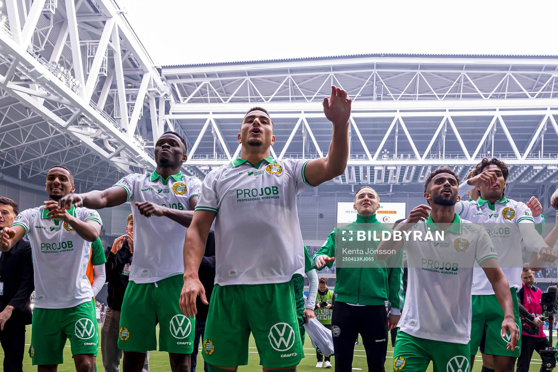 Hammarbys Paulos Abraham, Ibrahima Breze Fofana och Jusef