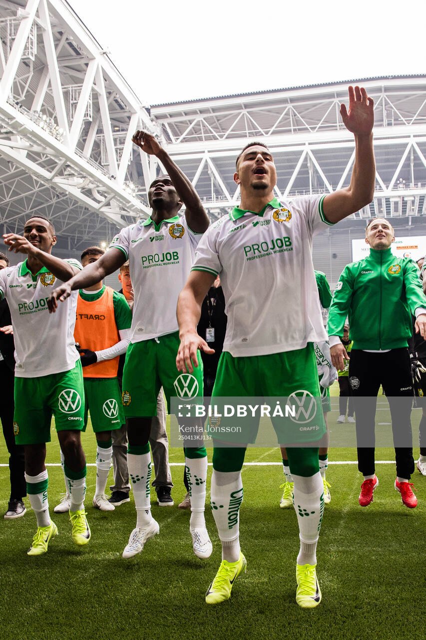 Hammarbys Paulos Abraham, Ibrahima Breze Fofana och Jusef