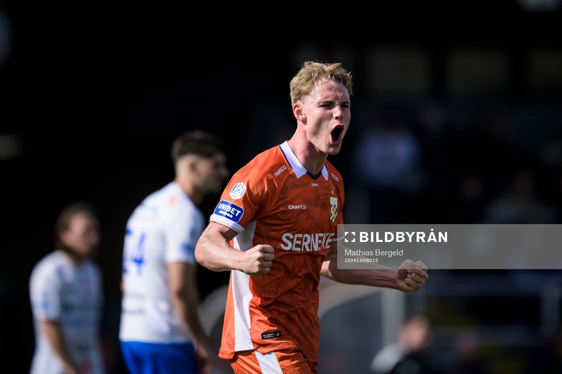 IFK Göteborgs Max Fenger jublar