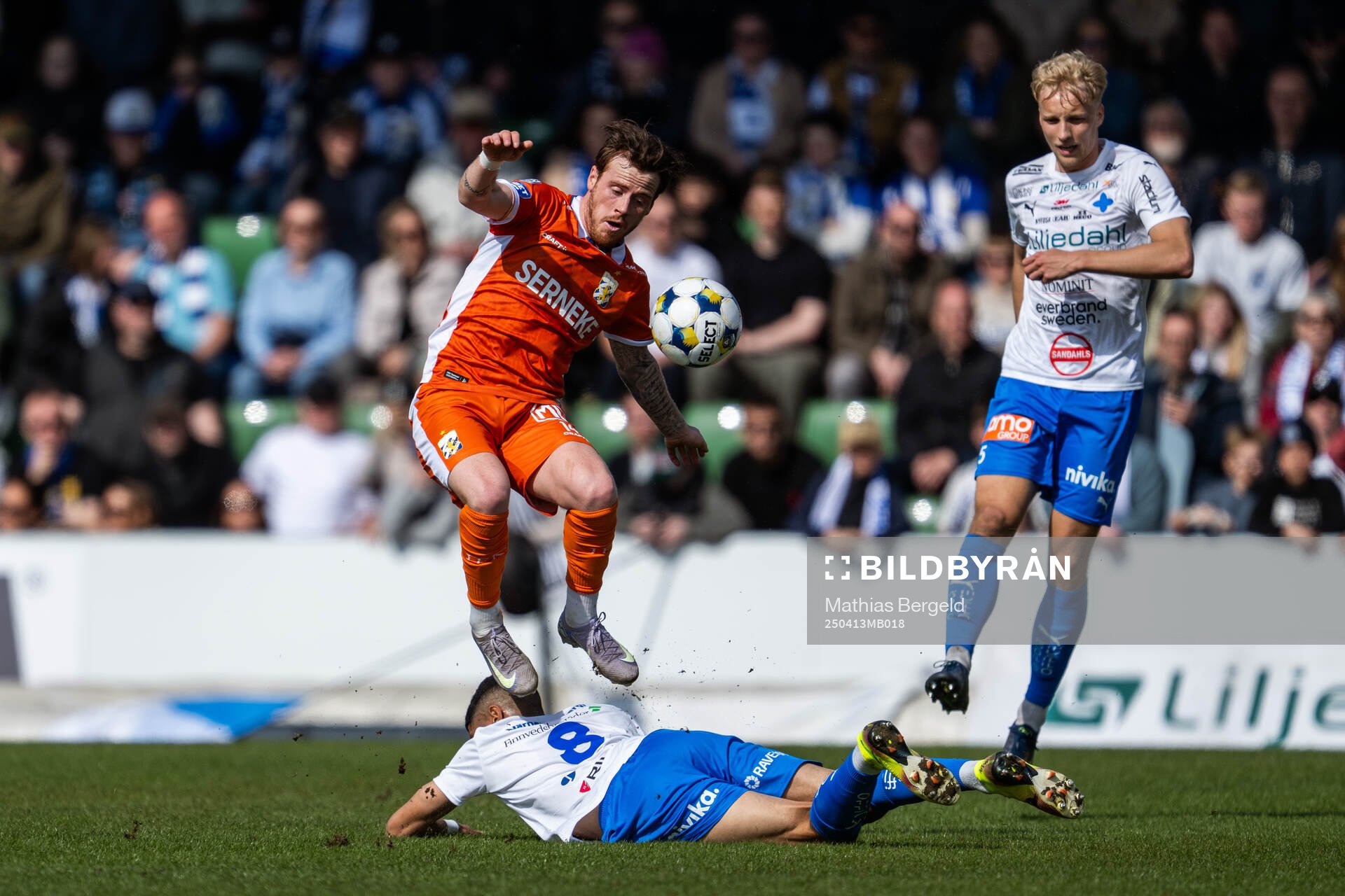 IFK Göteborgs Tobias Heintz och Värnamos Luke Le Roux