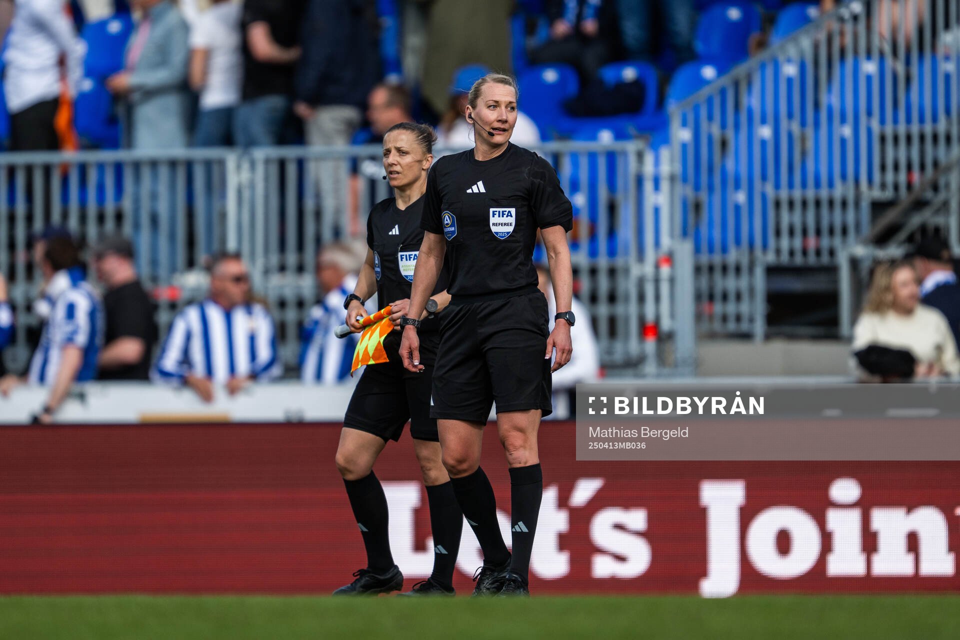 Assisterande domare Almira Spahic och domare Tess Olofsson