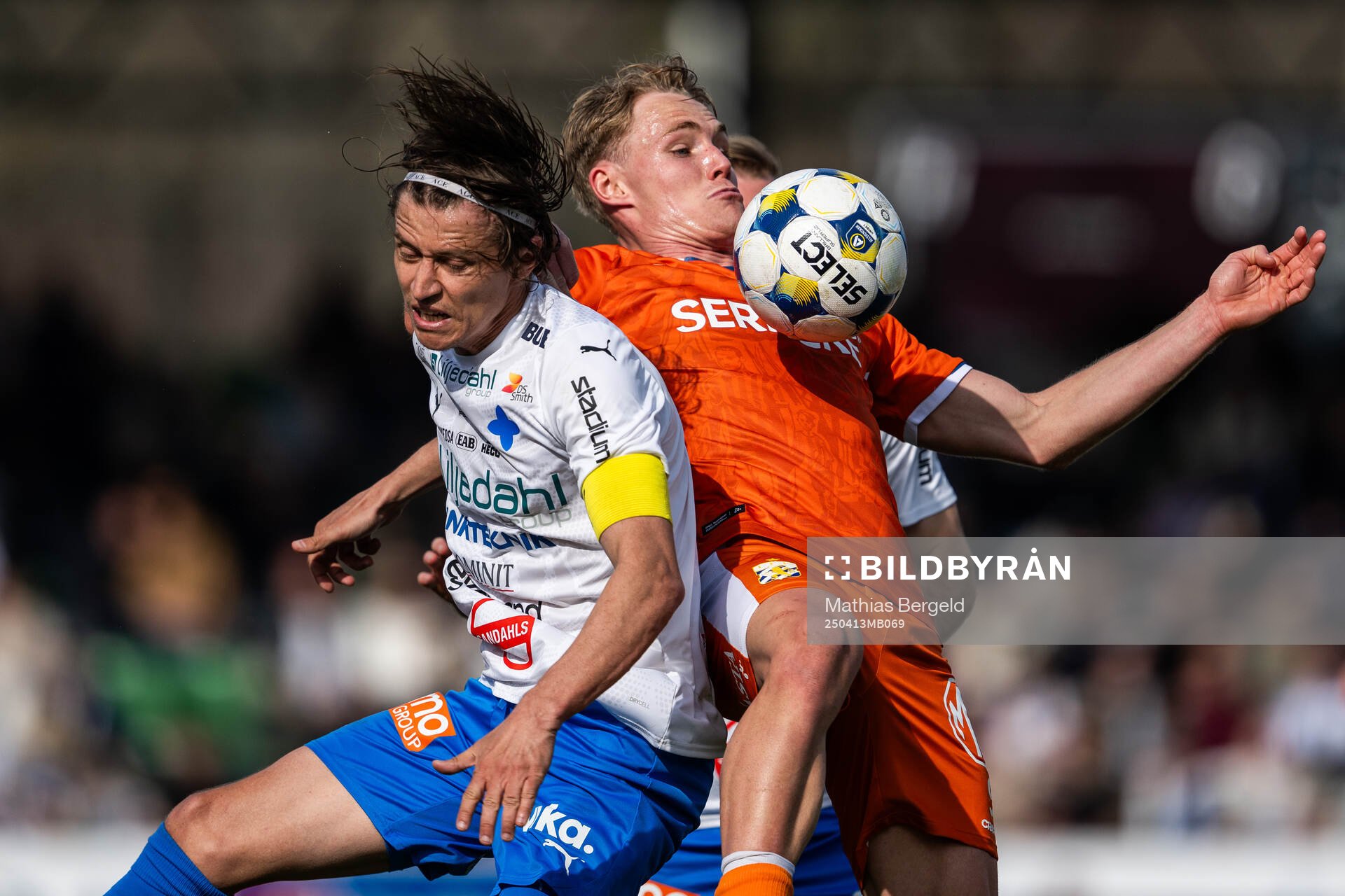 Värnamos Simon Thern och IFK Göteborgs Max Fenger