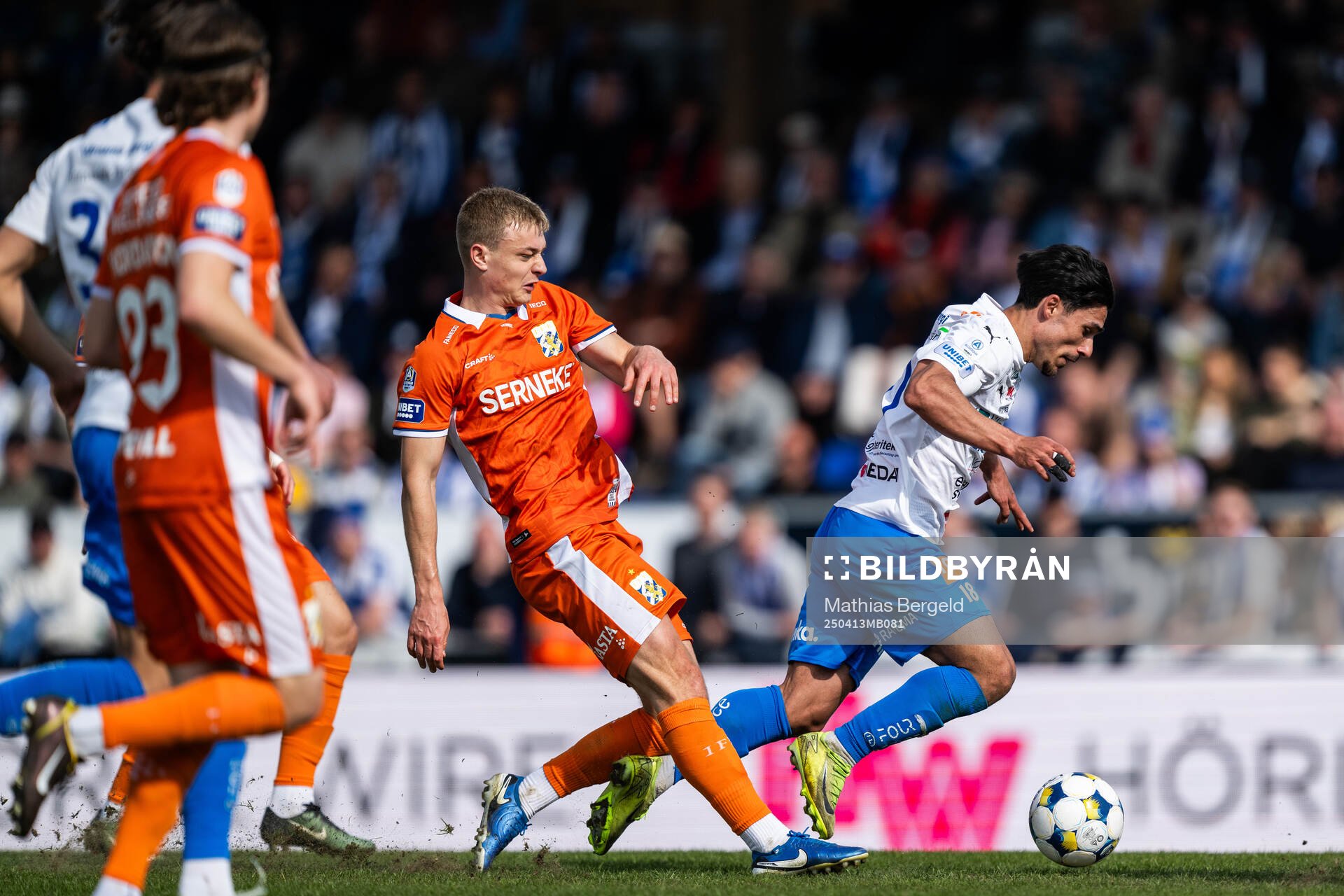 IFK Göteborgs David Kruse och Värnamos Kenan Bilalovic