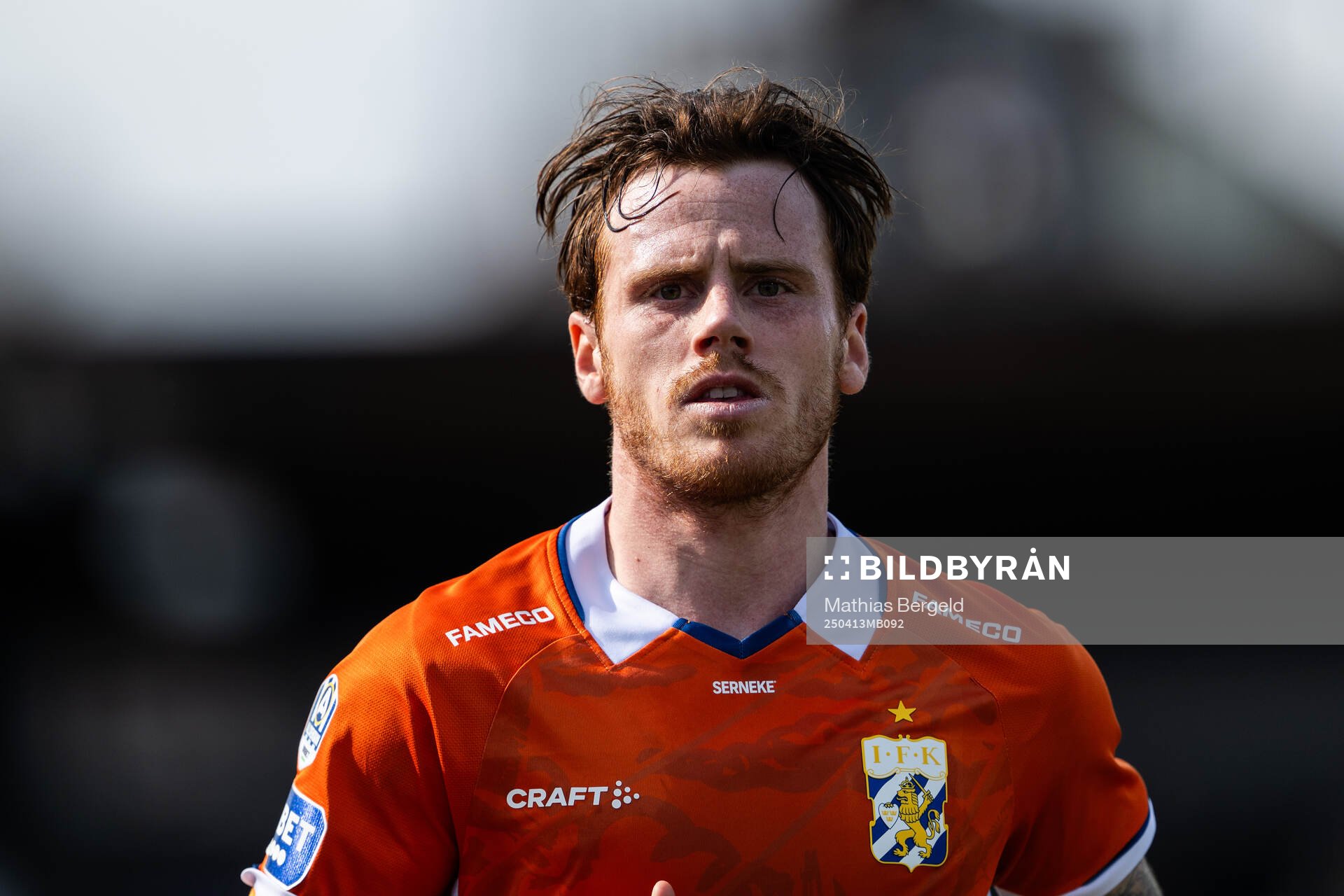 under fotbollsmatchen i Allsvenskan mellan Värnamo och IFK