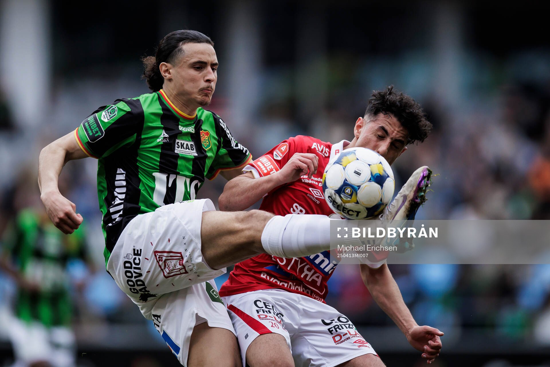 GAISs Amin Boudri och Degerfors Elias Barsoum