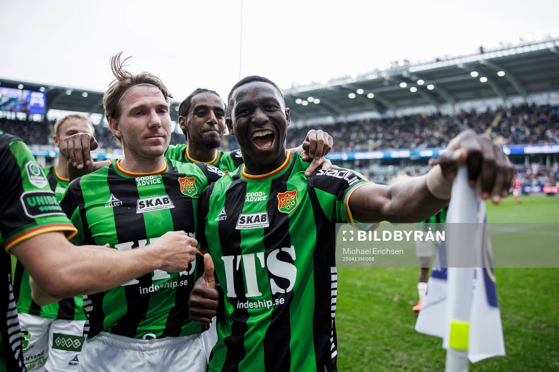 GAISs Ibrahim Diabate jublar