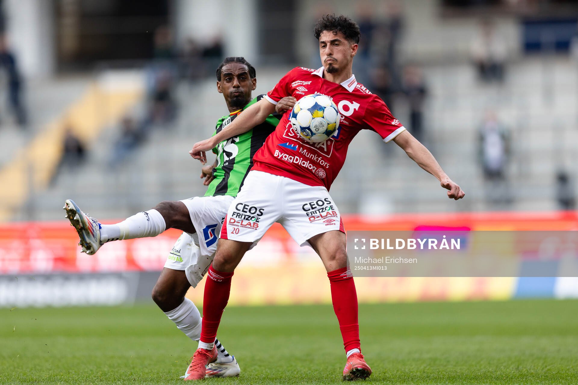 GAIS Amin Boudri och Degerfors Elias Barsoum