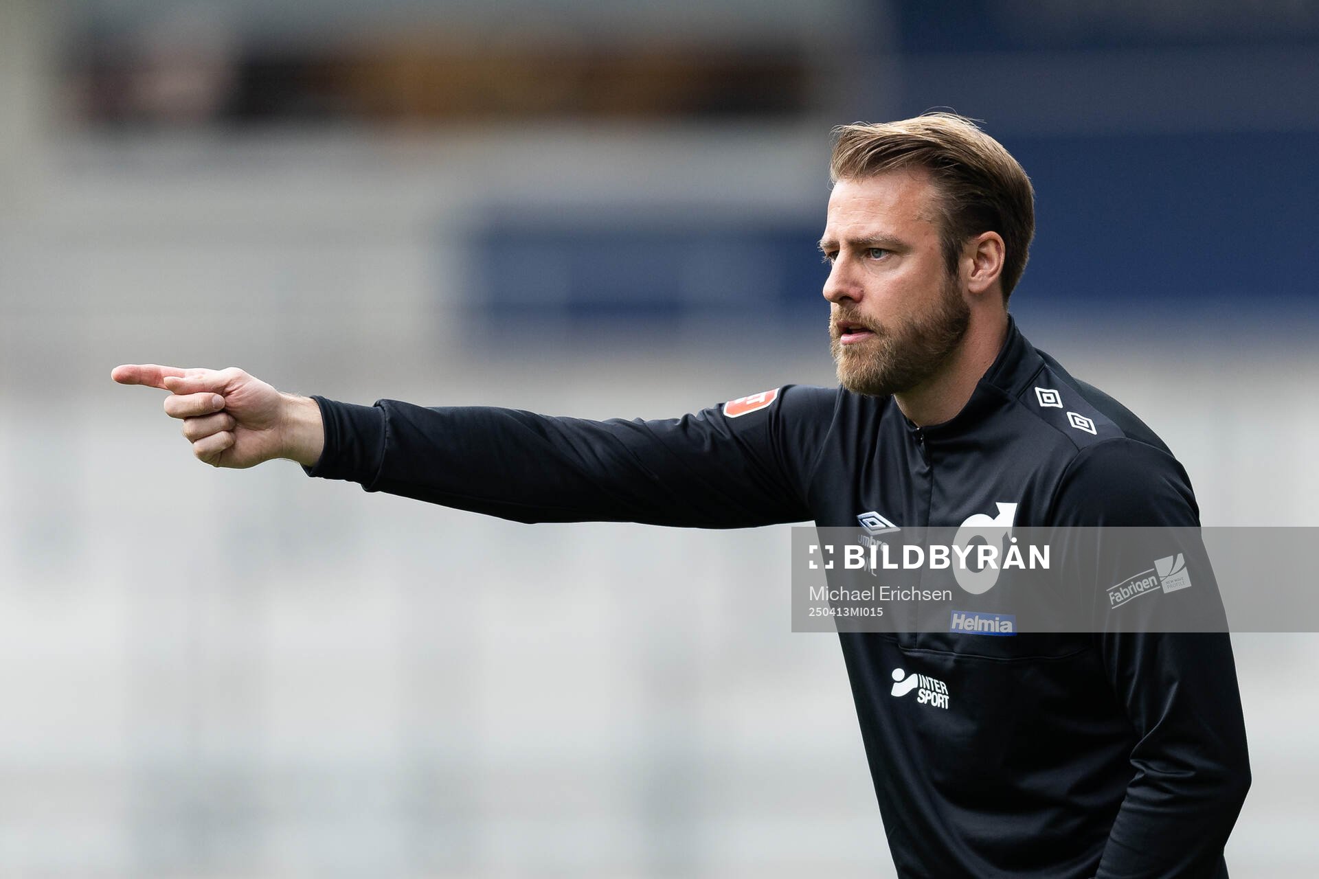 Degerfors tränare William Lundin