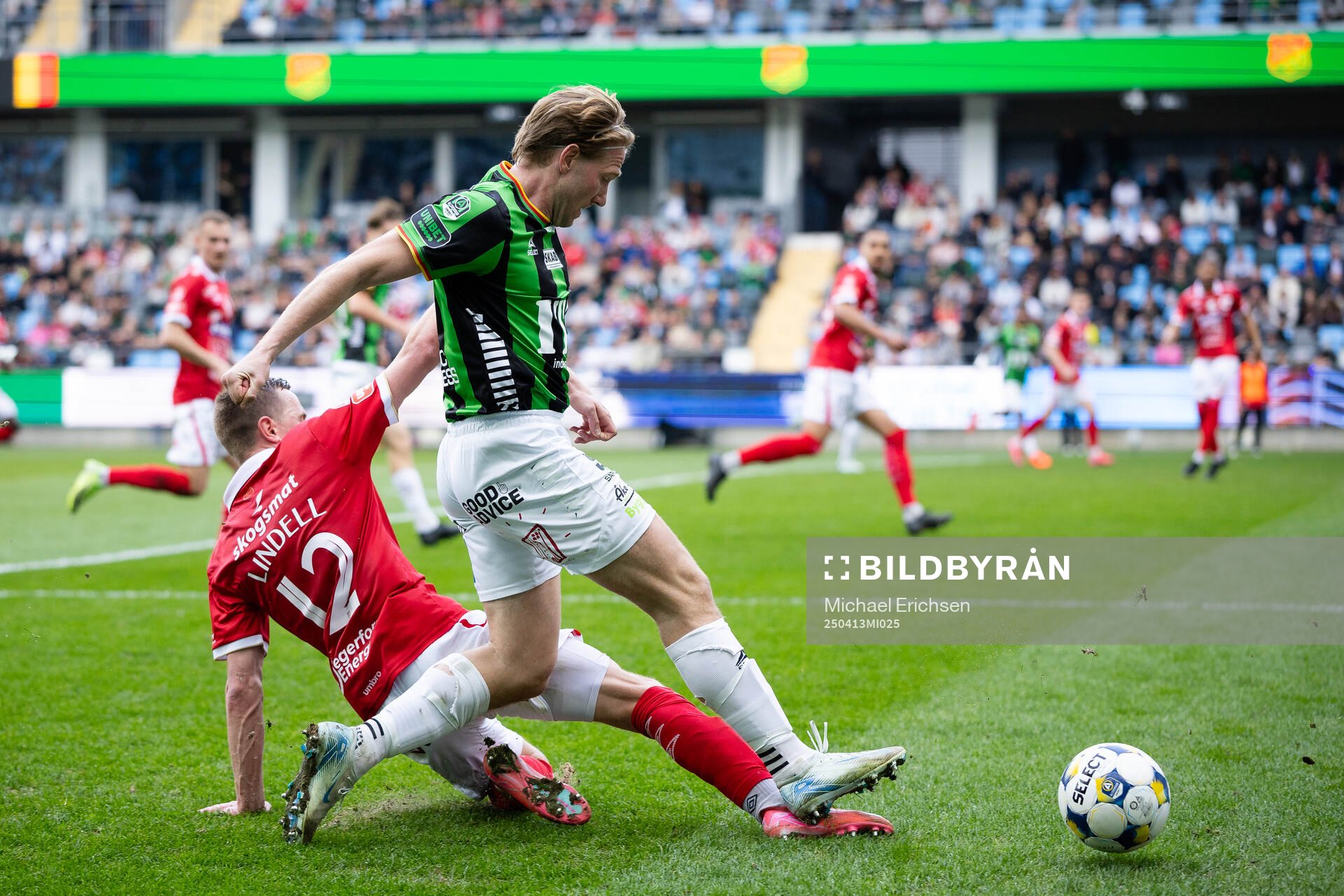 Degerfors Erik Lindell och GAIS August Wängberg