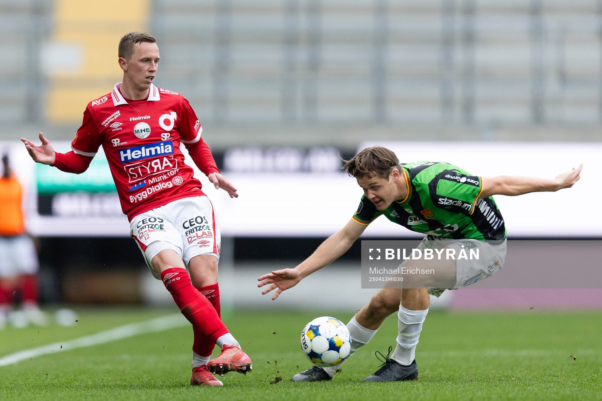 Degerfors Erik Lindell och GAIS Axel Henriksson