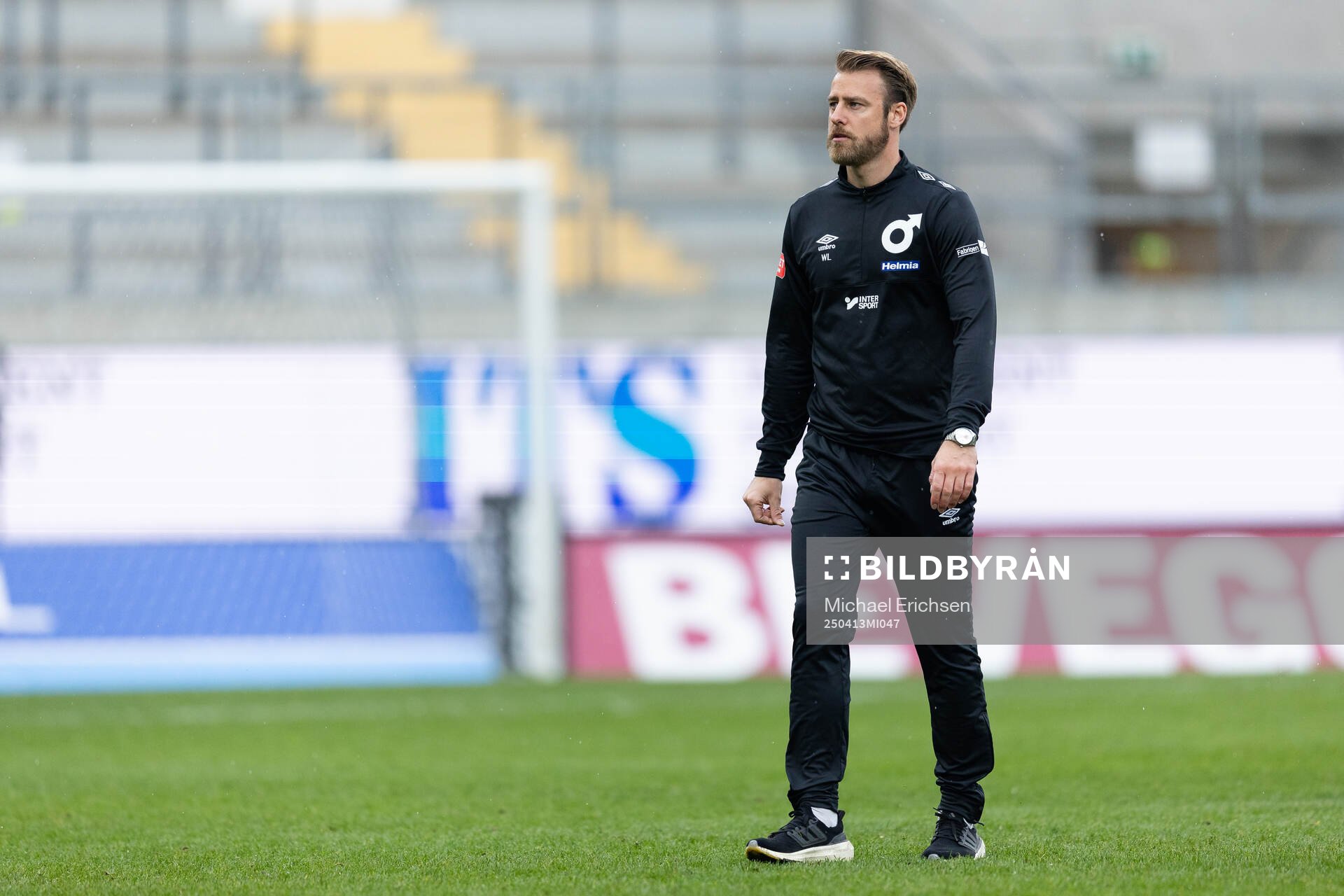 Degerfors tränare William Lundin deppar