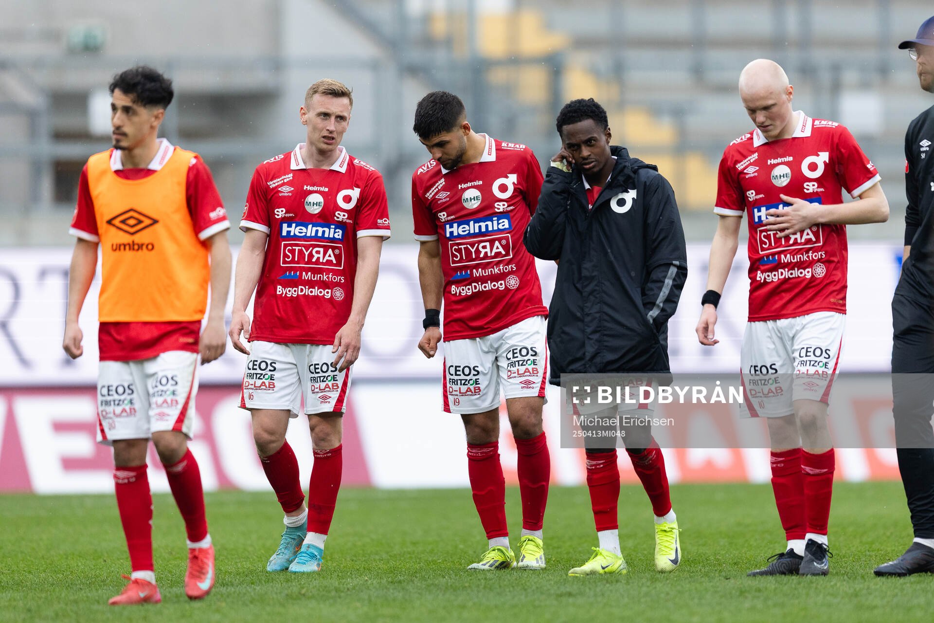 Degerfors spelare deppar