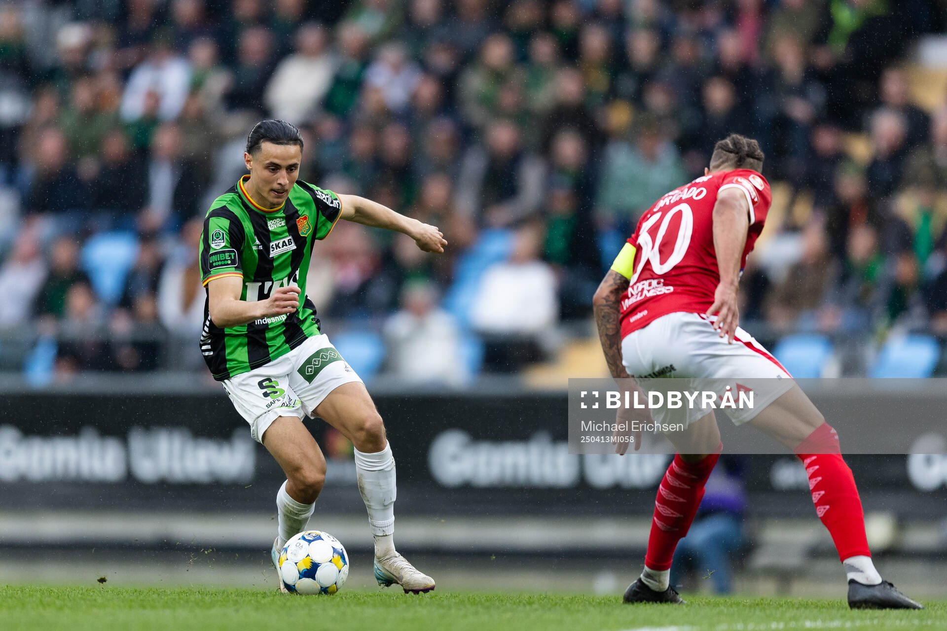 GAIS Amin Boudri och Degerfors Bernardo Gil Coutinho Morgado