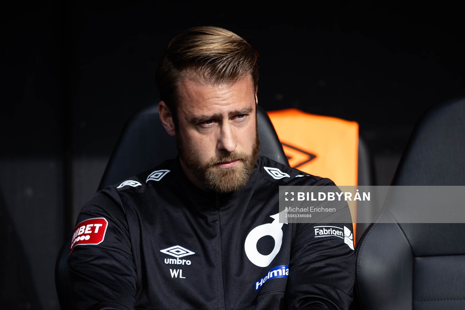 Degerfors tränare William Lundin