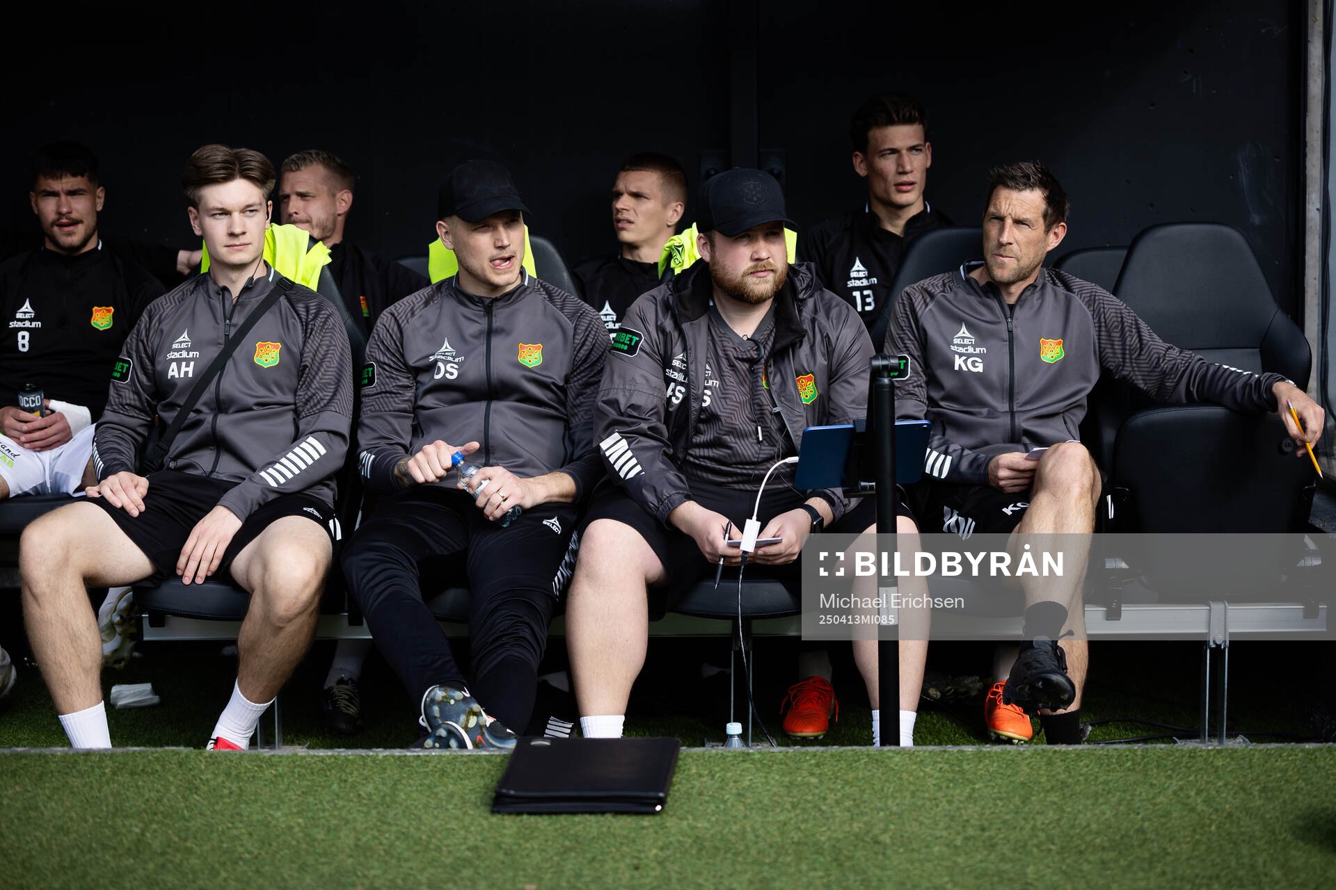 GAIS fysioterapeut Arvid Henriksson, målvaktstränare Ole