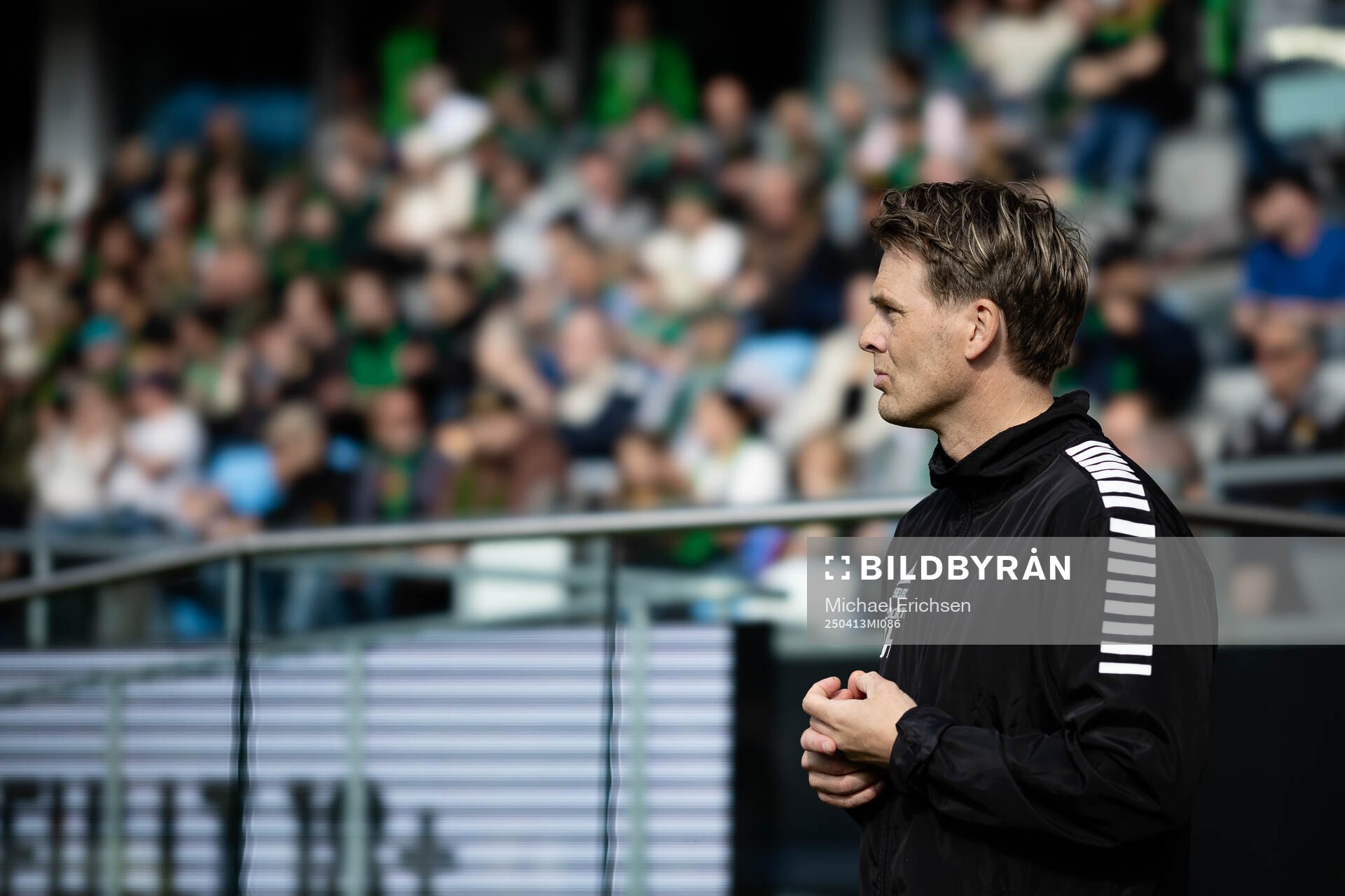 GAIS tränare Fredrik Holmberg