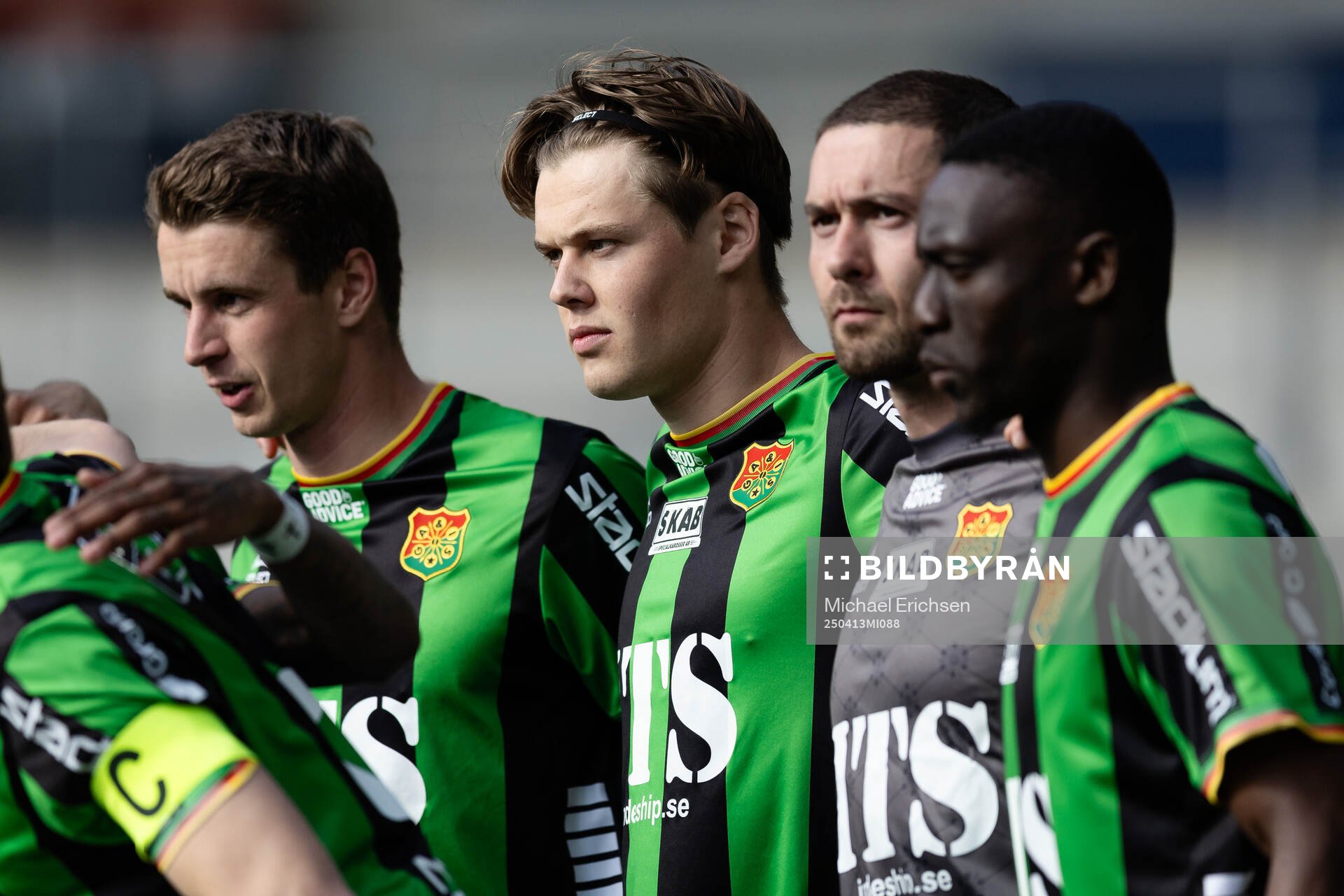 GAIS Oskar Ågren, Axel Henriksson, målvakt Mergim