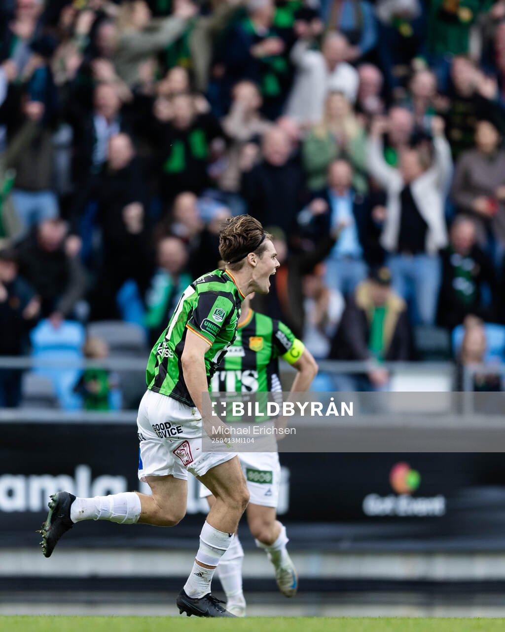 GAIS Axel Henriksson jublar