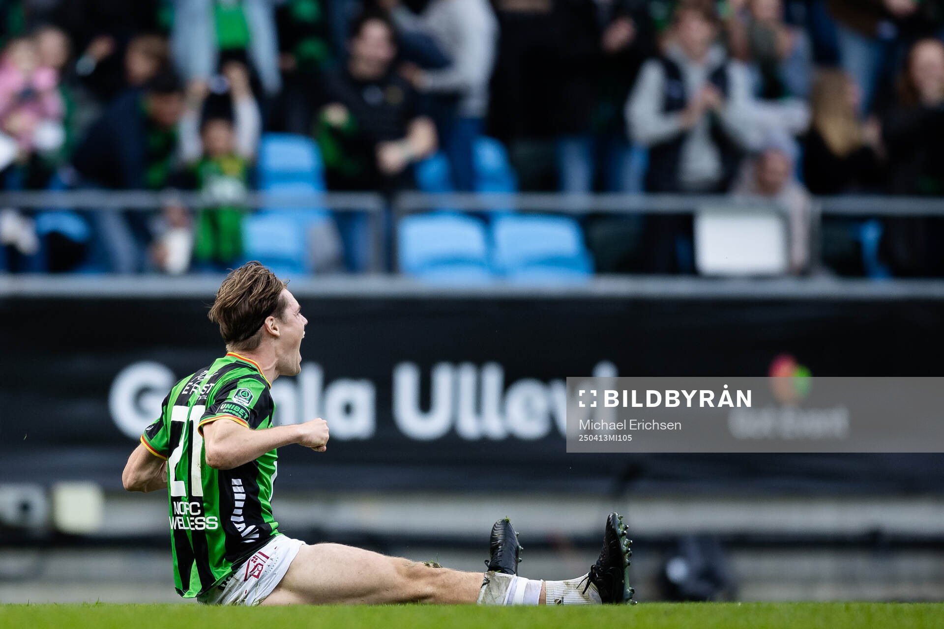 GAIS Axel Henriksson jublar