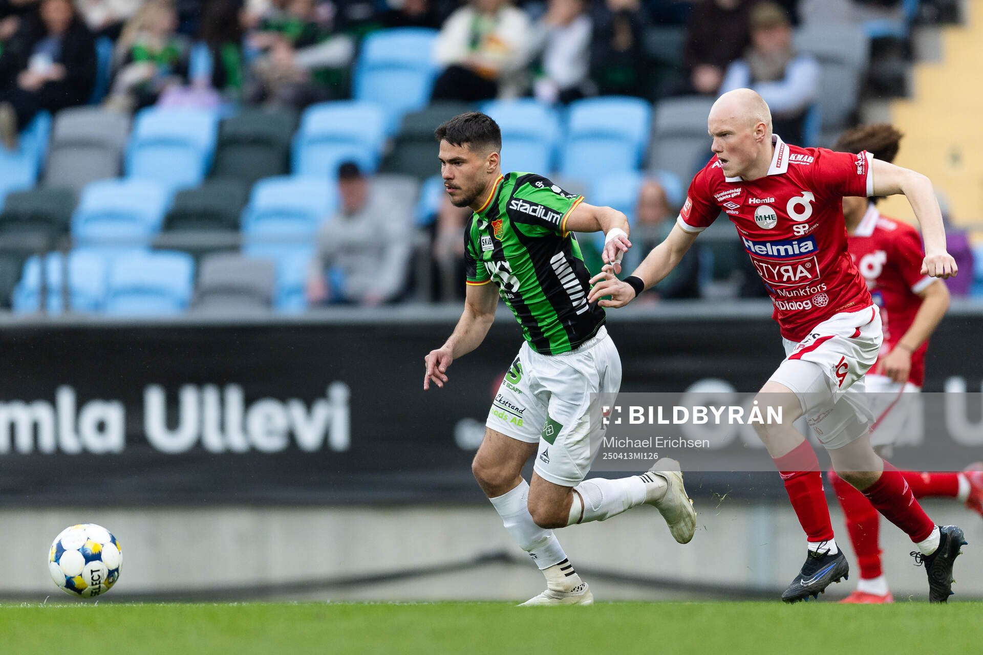 GAIS William Milovanovic och Degerfors Marcus Rafferty