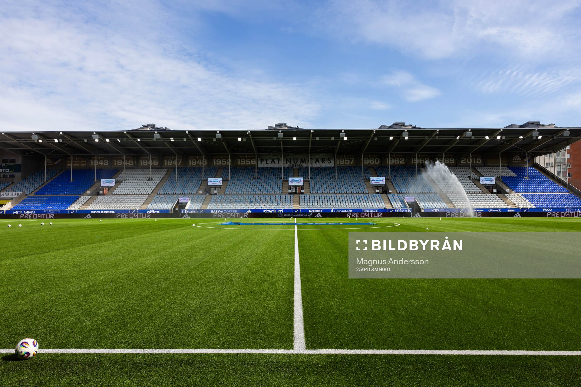Interiör vy av Platinum Cars Arena