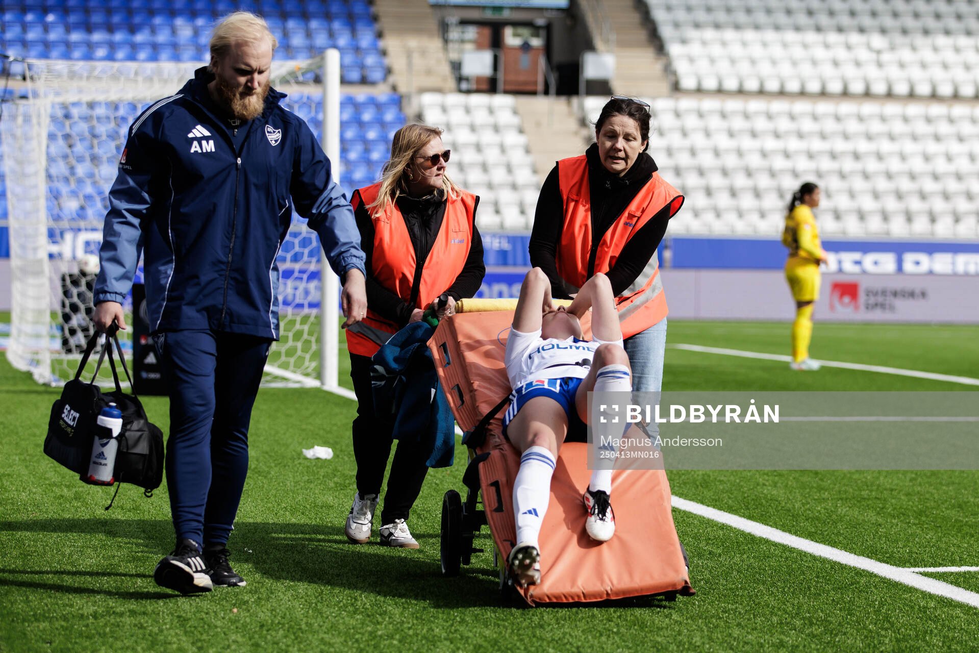 IFK Norrköpings Fanny Andersson skadad