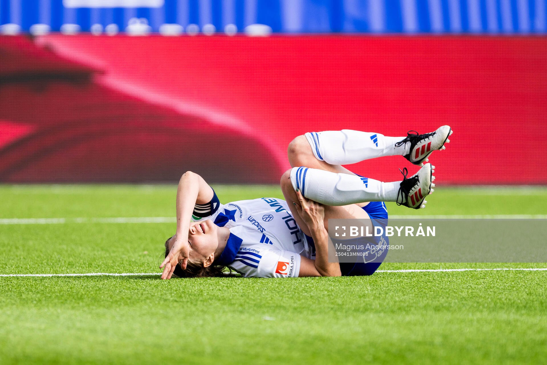 IFK Norrköpings Fanny Andersson har ont