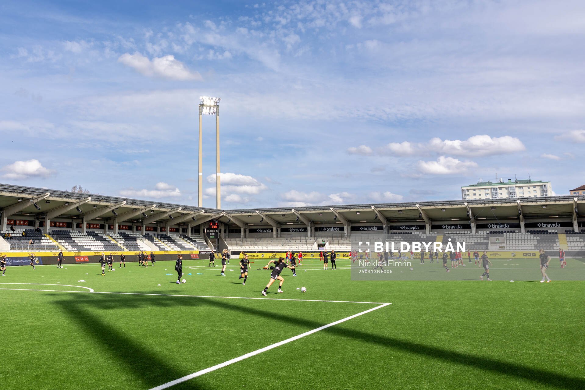 Inför fotbollsmatchen i Damallsvenskan mellan Häcken och