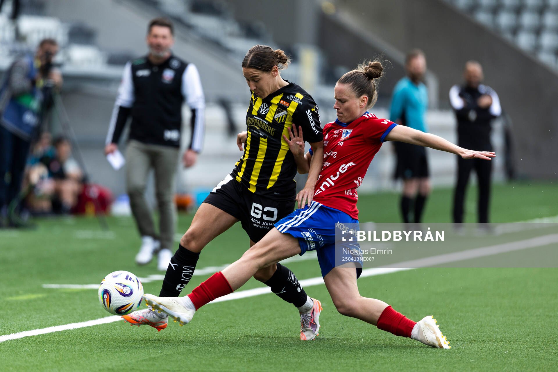 Häckens Tabby Tindell och Vittsjös Julia Tunturi