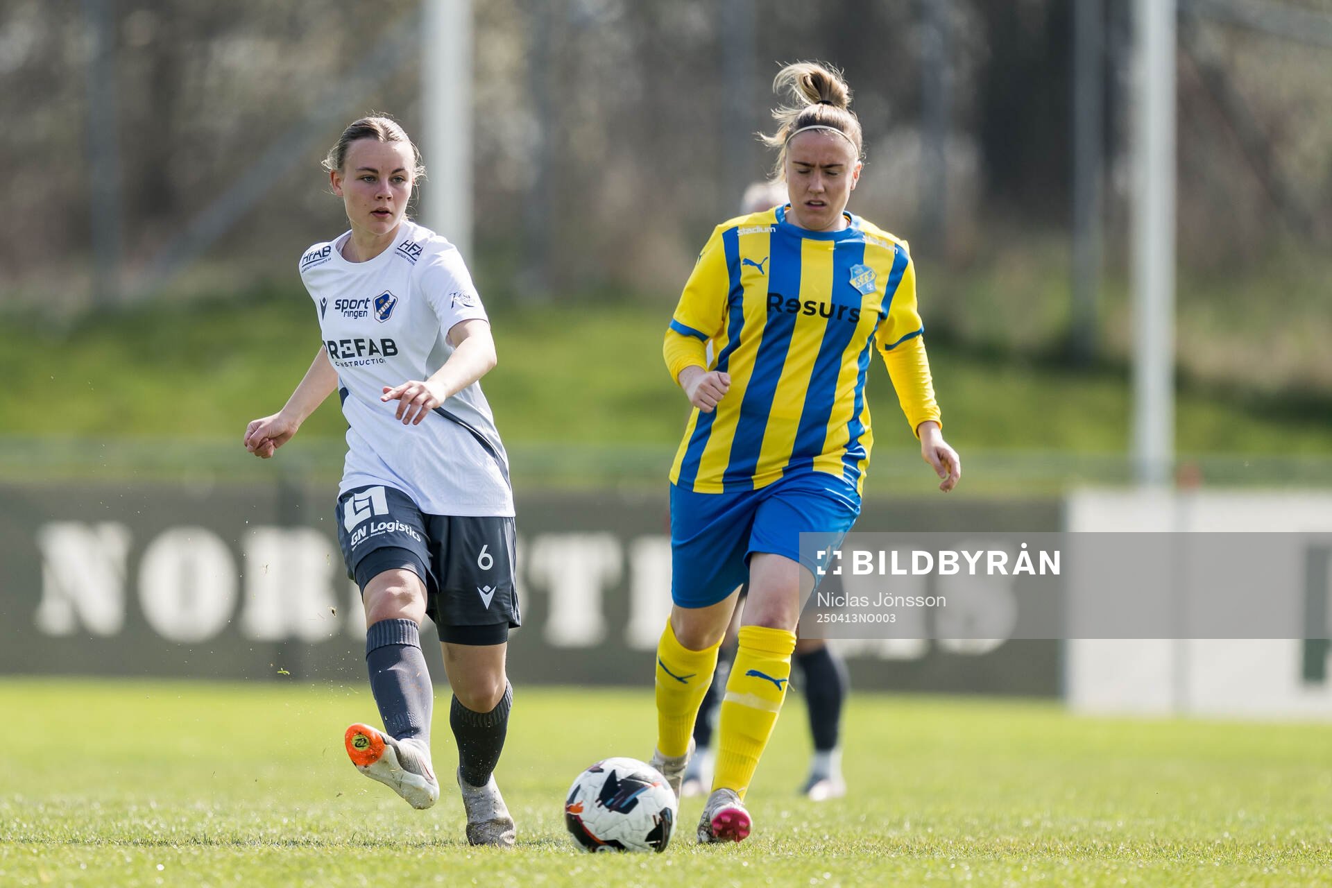 Halmstads Ebba Sandgren och Eskilsminnes Ebba Jahnfors