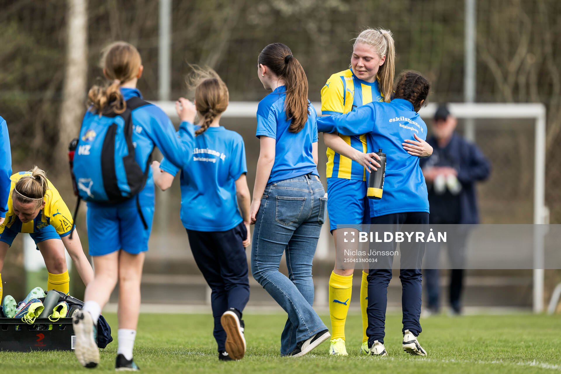 Eskilsminnes Johanna Olsson jublar