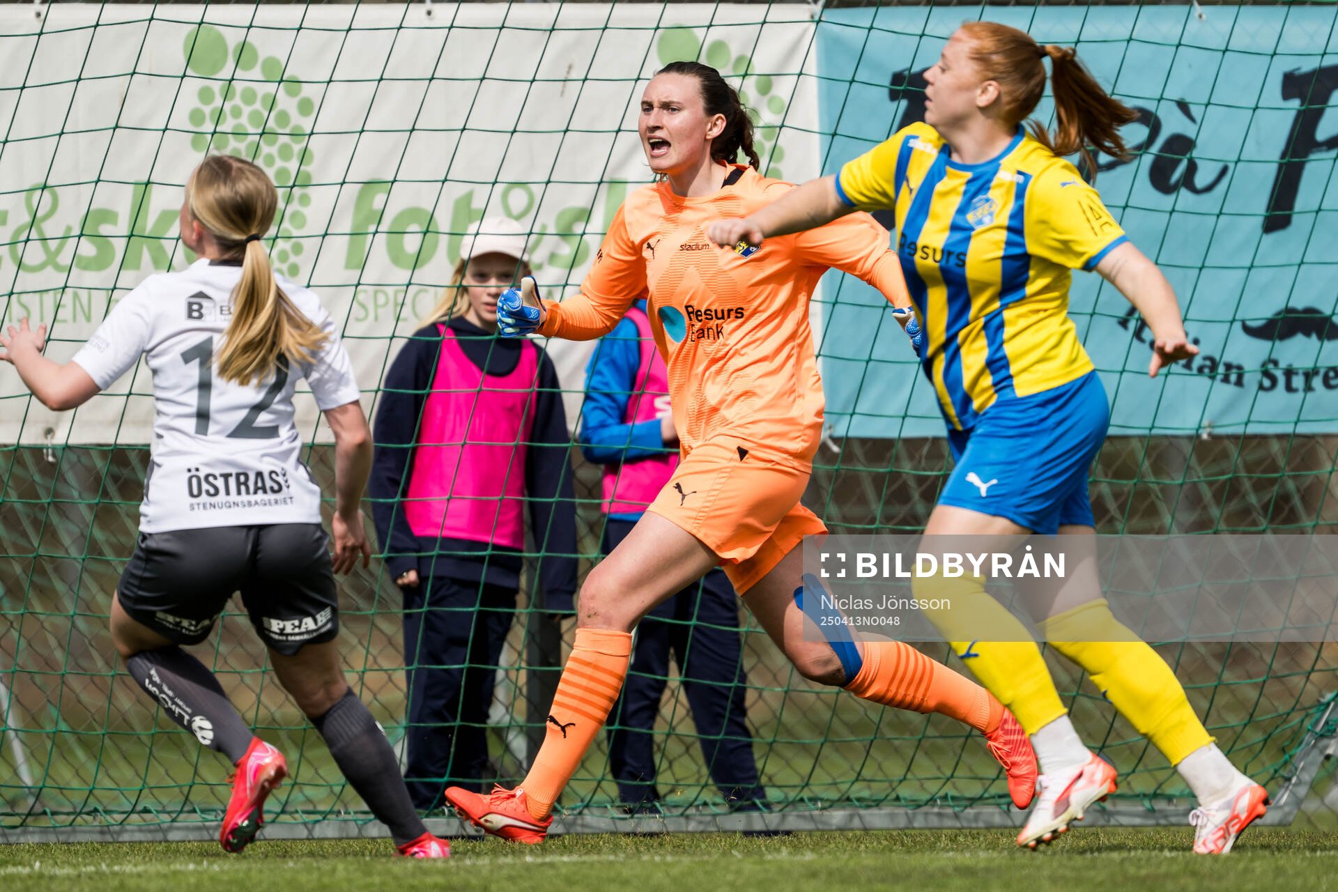Eskilsminnes målvakt Linnéa Hagberg