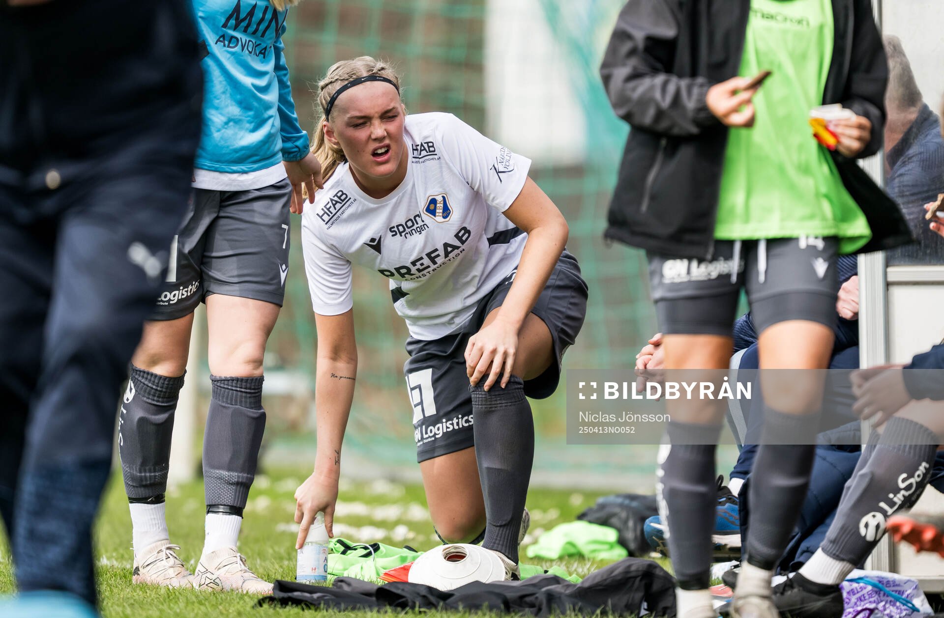 Halmstads Nora Hultgren har ont