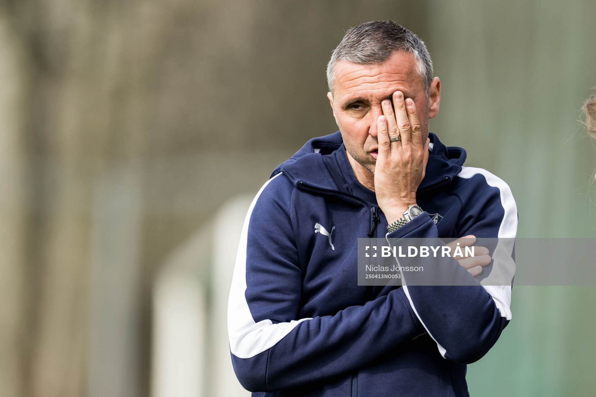 Eskilsminnes tränare Iztok Pristovnik deppar