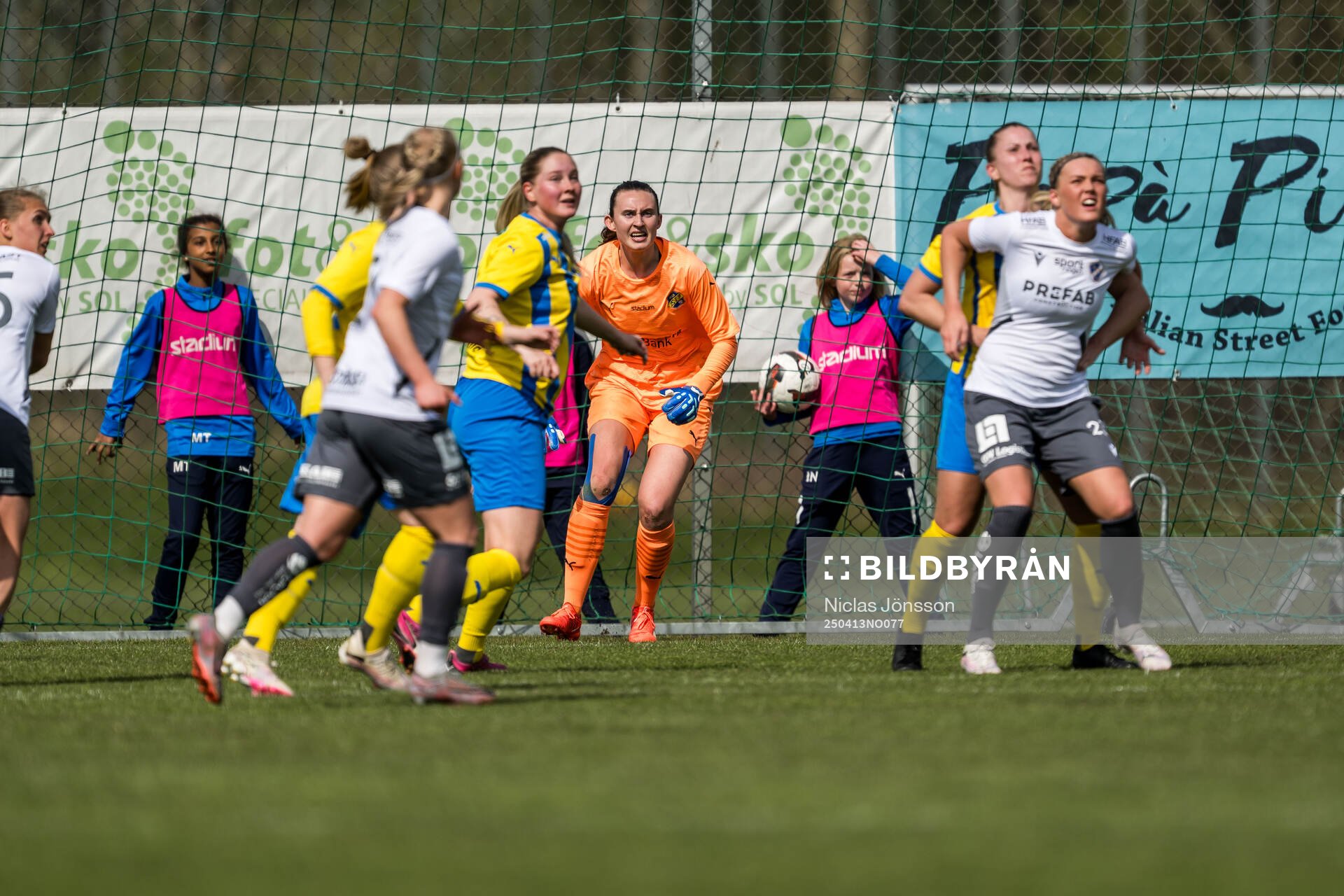 Eskilsminnes målvakt Linnéa Hagberg