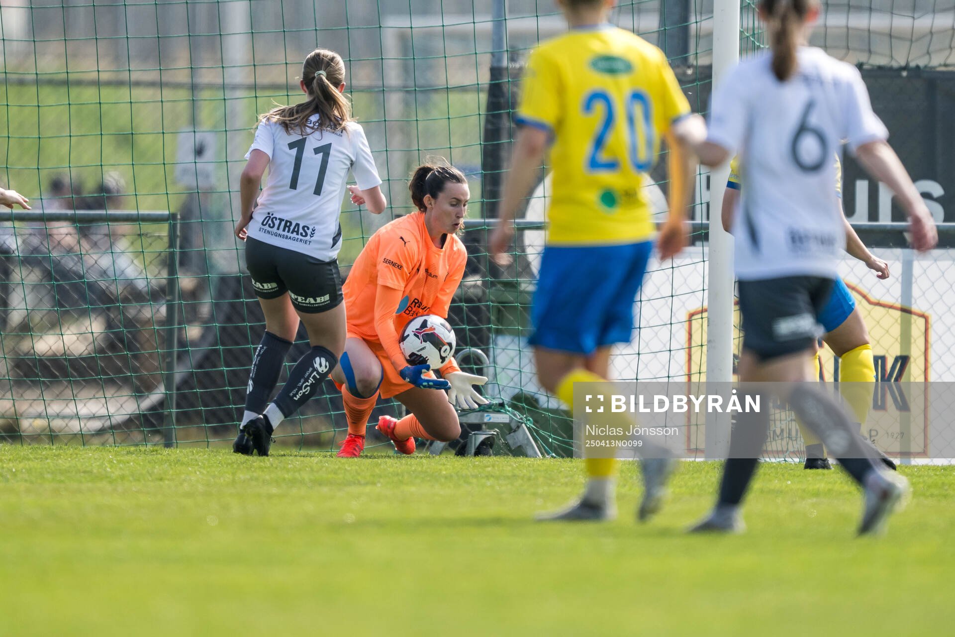 Eskilsminnes målvakt Linnéa Hagberg