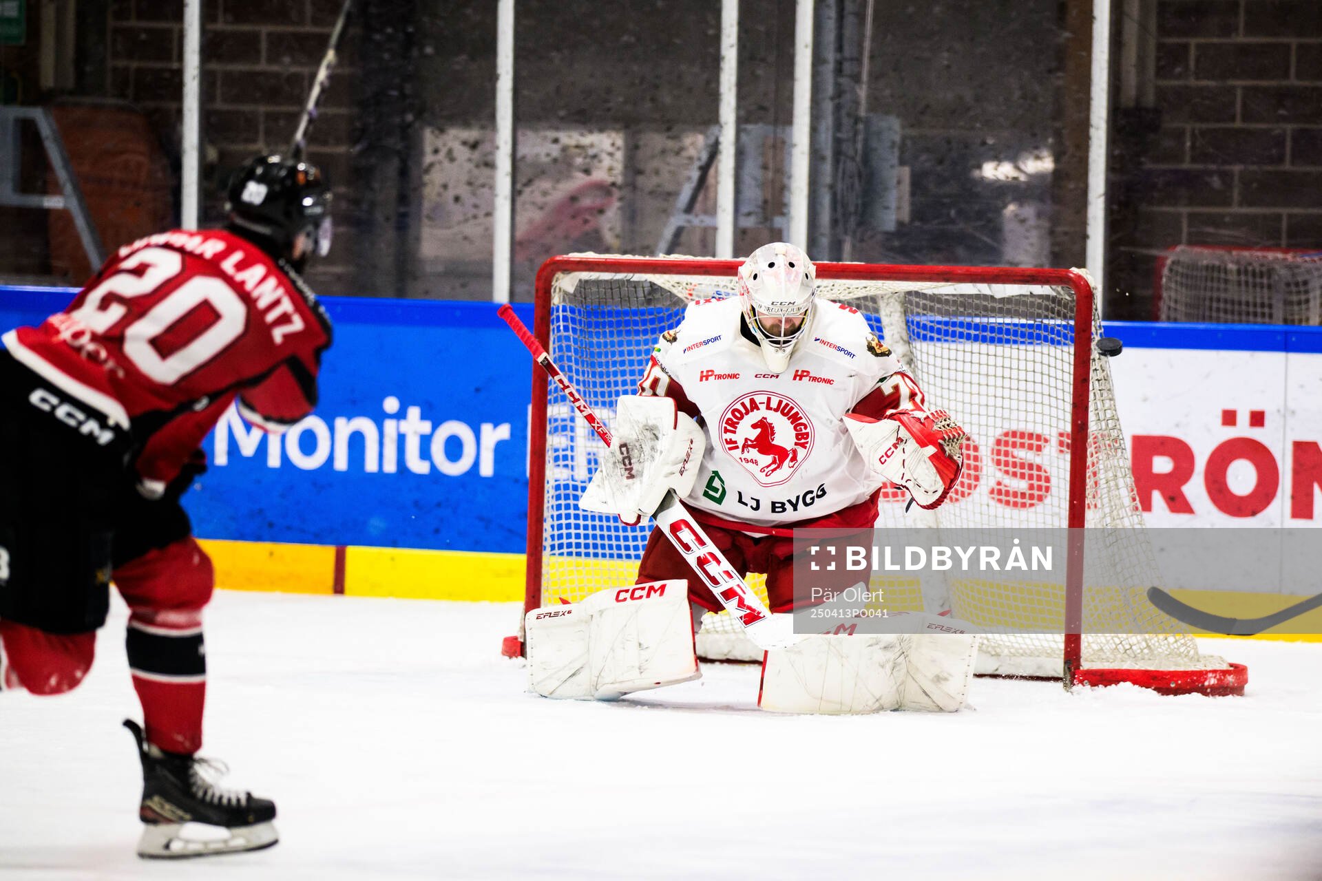 Troja/Ljungbys målvakt Jesper Eliasson