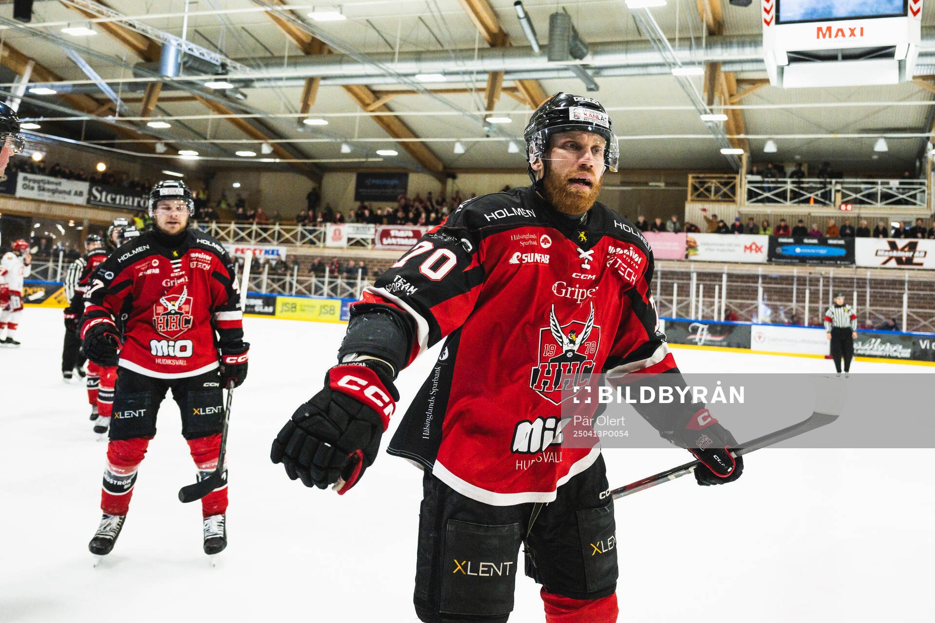 Hudiksvalls Henrik Olsén jublar