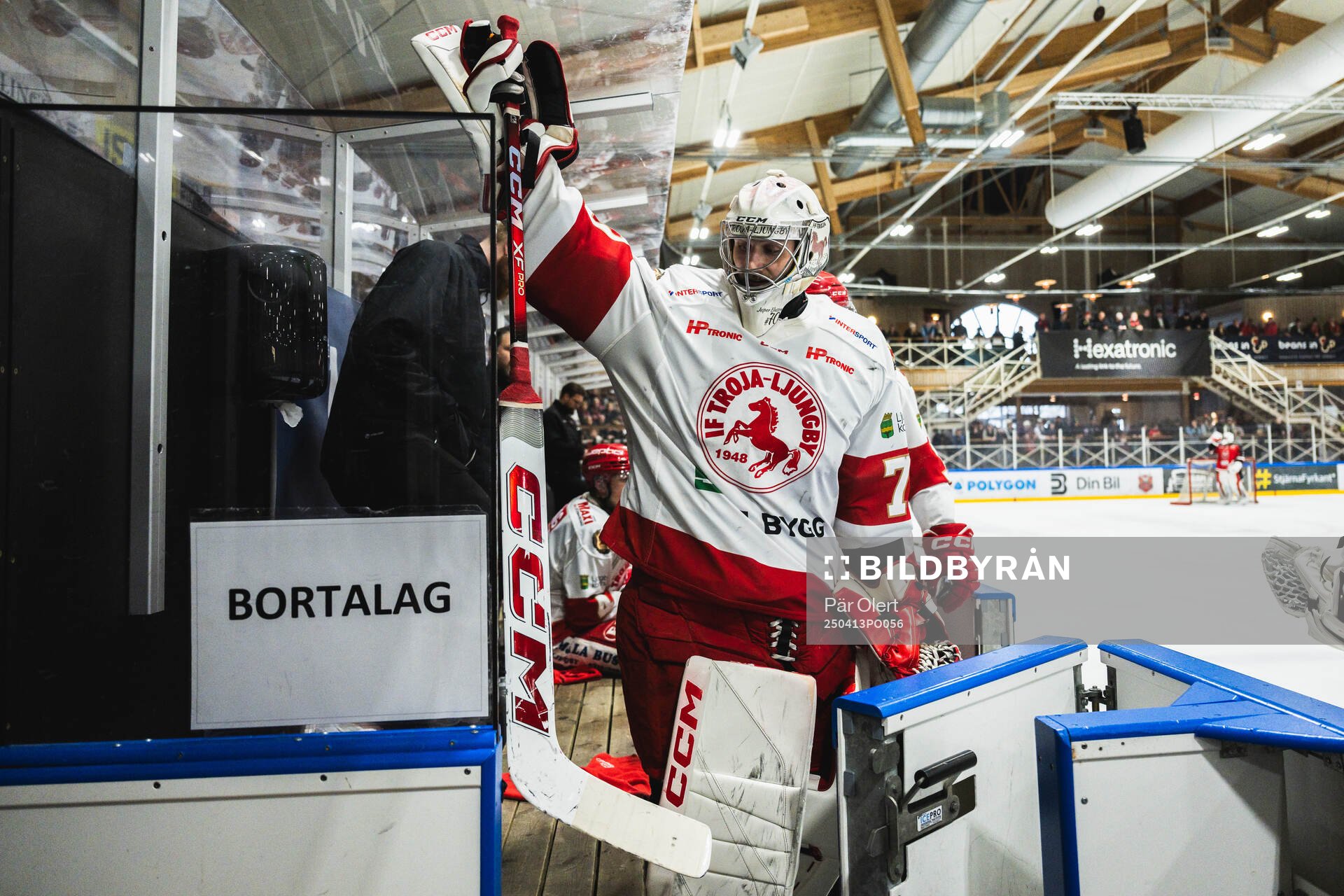 Troja-Ljungbys målvakt Jesper Eliasson byts ut