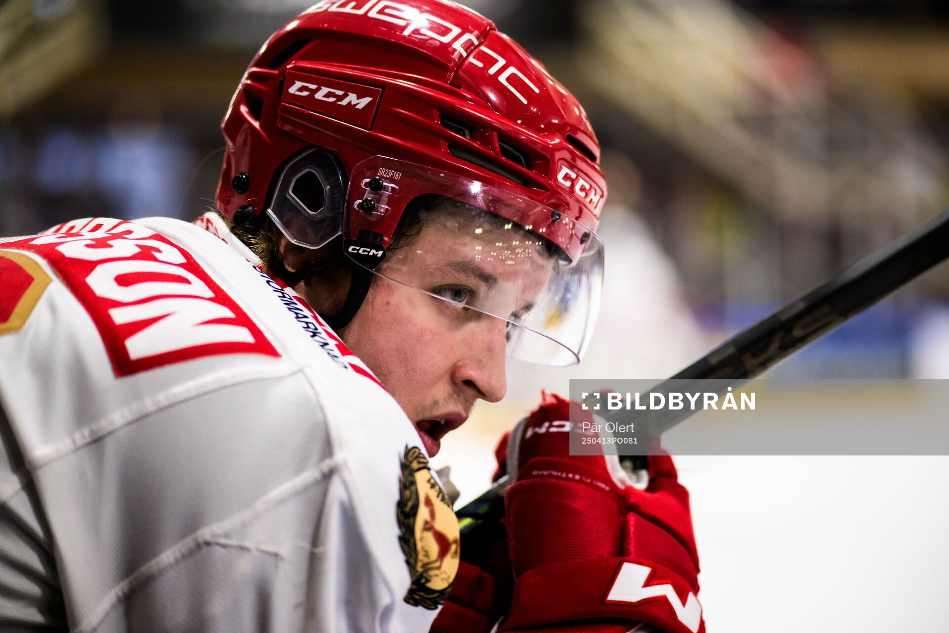 Troja/Ljungbys Carl-Henrik Edwardsson deppar