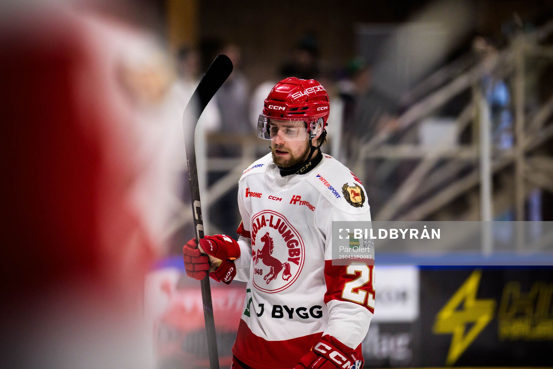Troja/Ljungbys Gustav Lindberg deppar