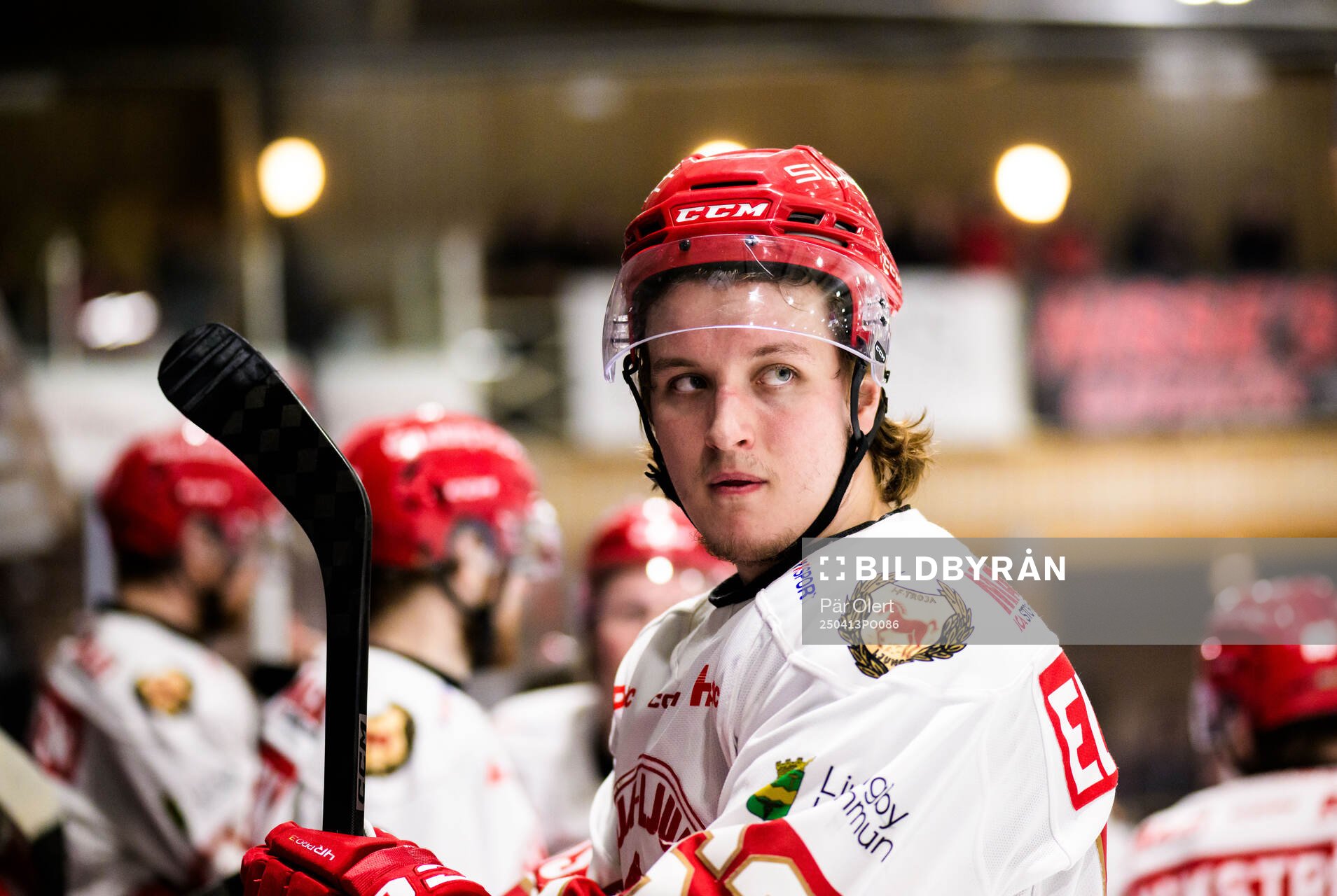 Troja/Ljungbys Carl-Henrik Edwardsson deppar