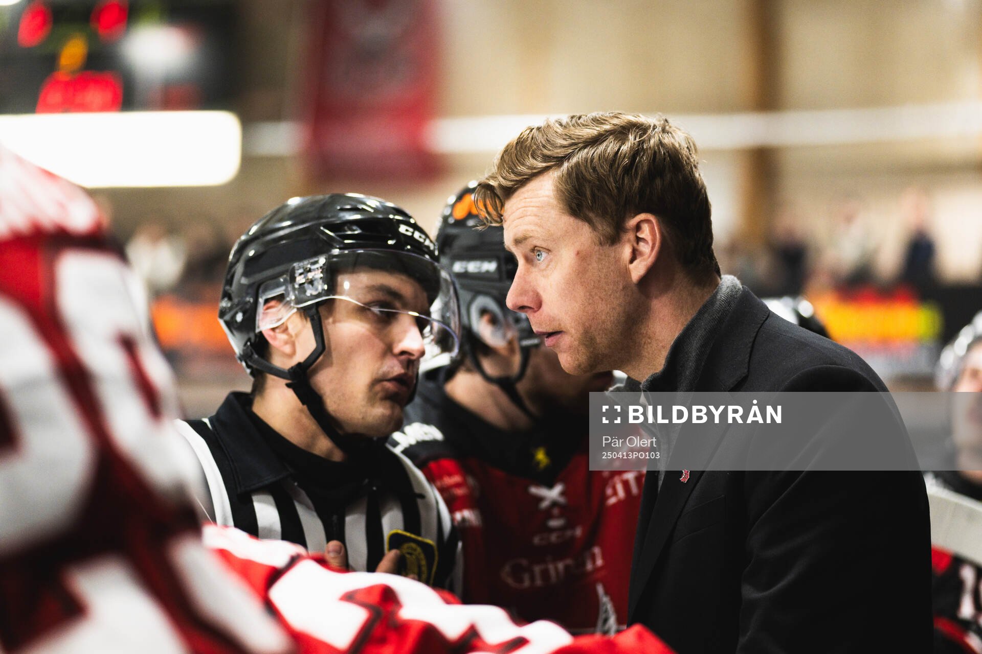 Hudiksvalls tränare Filip Algeman
