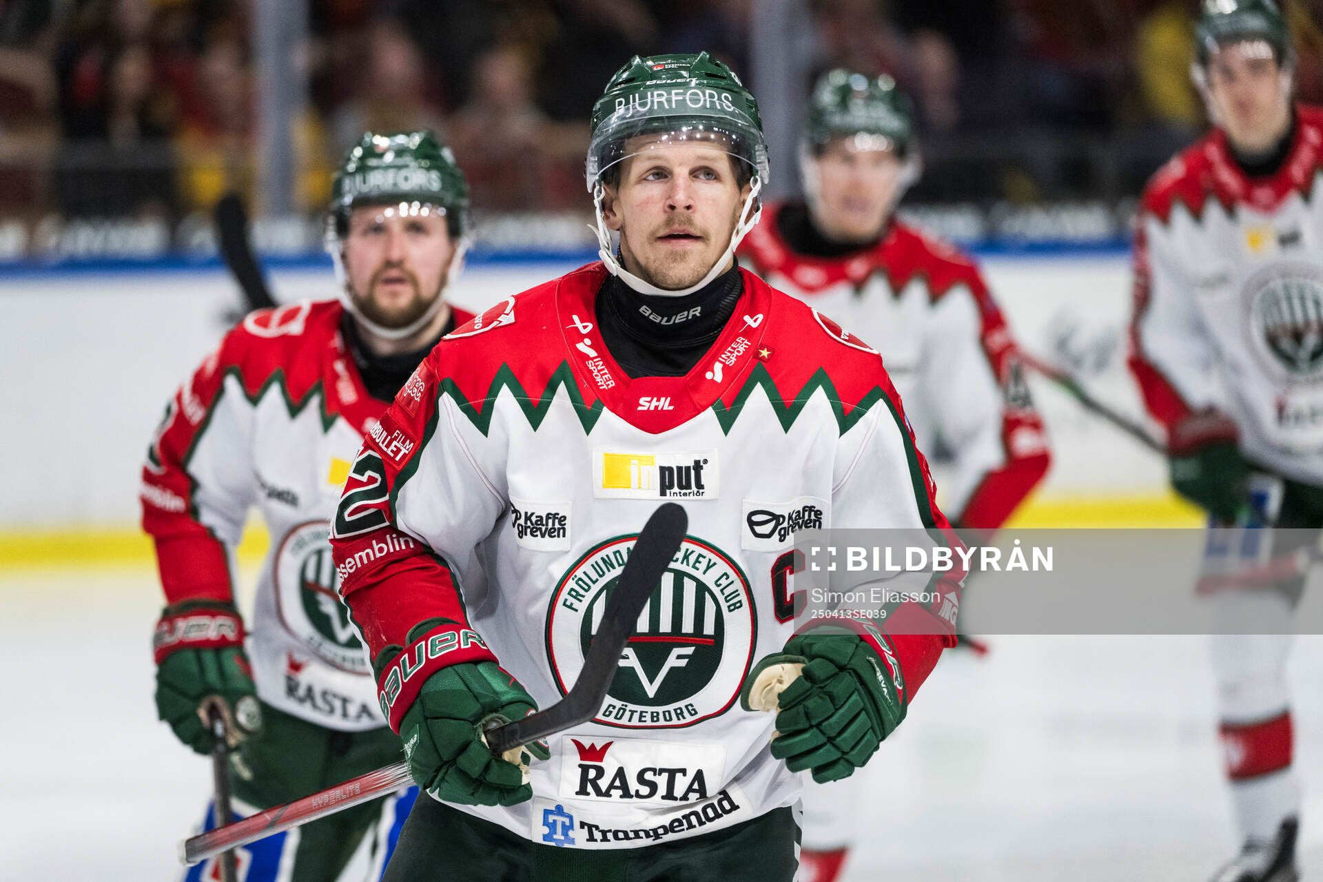 Frölundas Max Friberg jublar
