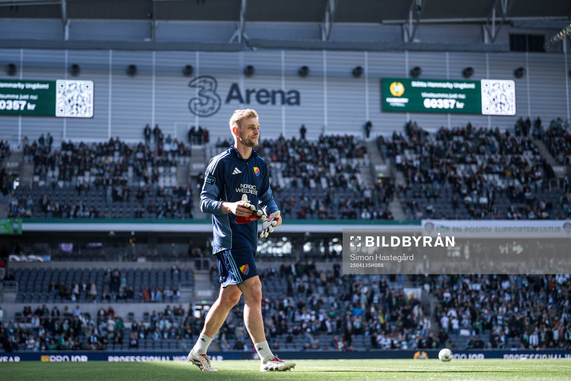 Djurgårdens målvakt Jacob Rinne