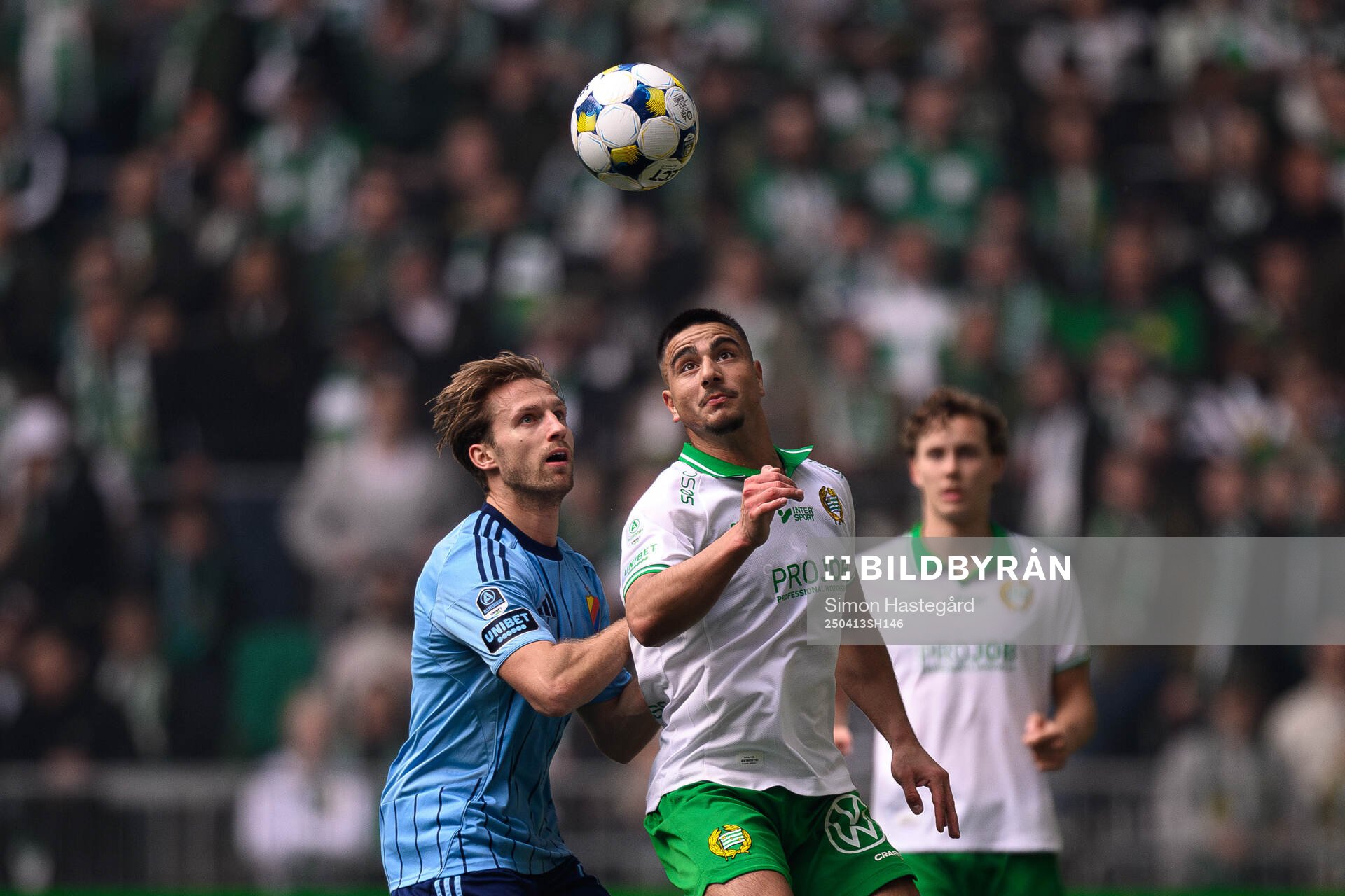 Djurgårdens Daniel Stensson och Hammarbys Jusef Erabi