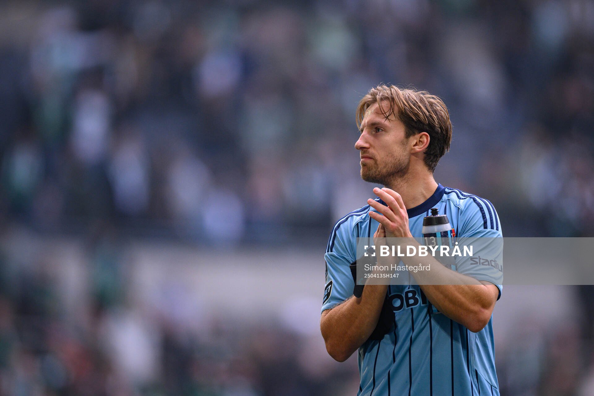 Djurgårdens Daniel Stensson deppar