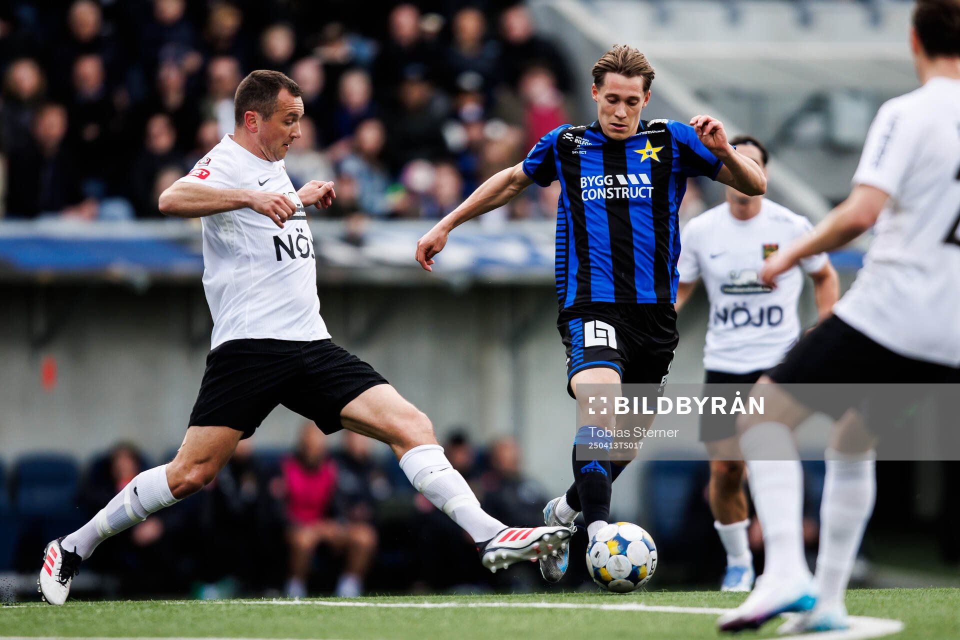 Brommapojkarnas Even Hovland och Sirius Marcus Lindberg